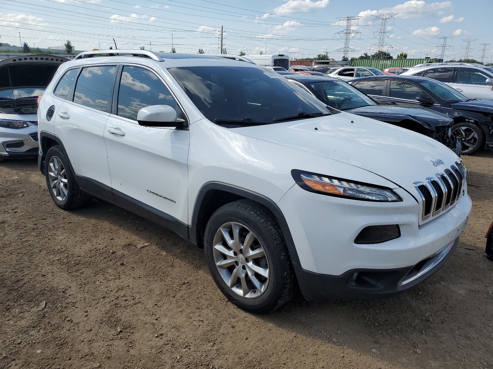 2017 Jeep Cherokee Limited vin: 1C4PJMDSXHD223651