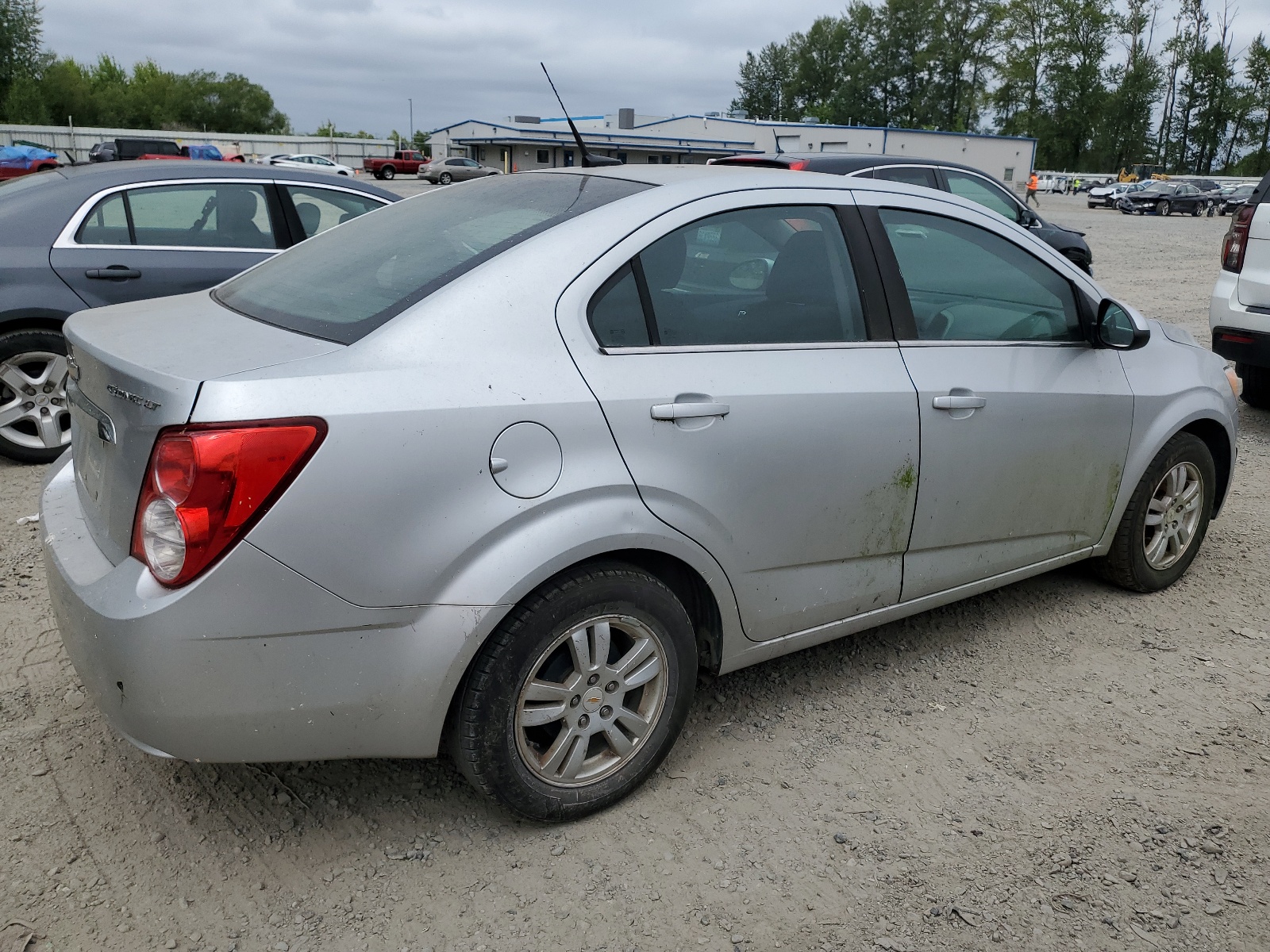 2012 Chevrolet Sonic Lt vin: 1G1JC5SH2C4106628