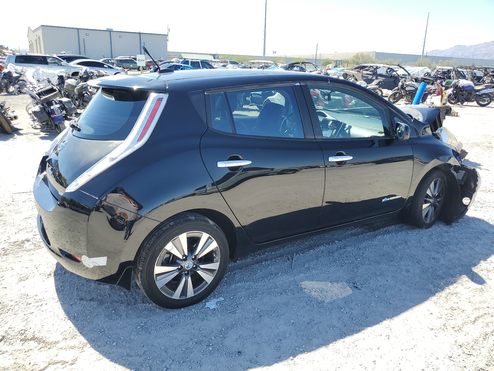 2014 Nissan Leaf S vin: 1N4AZ0CP4EC338760