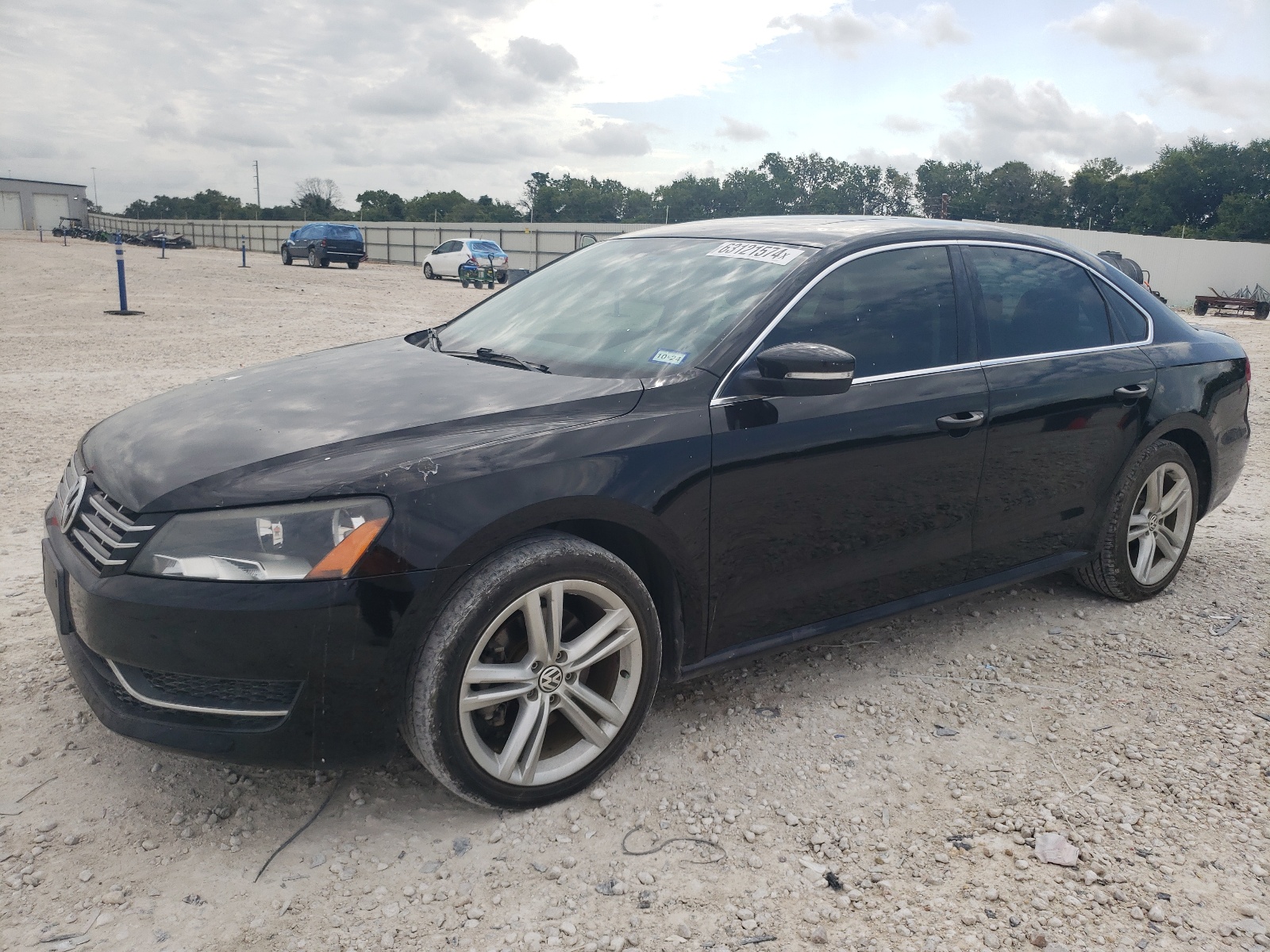 2014 Volkswagen Passat Se vin: 1VWBN7A31EC077362