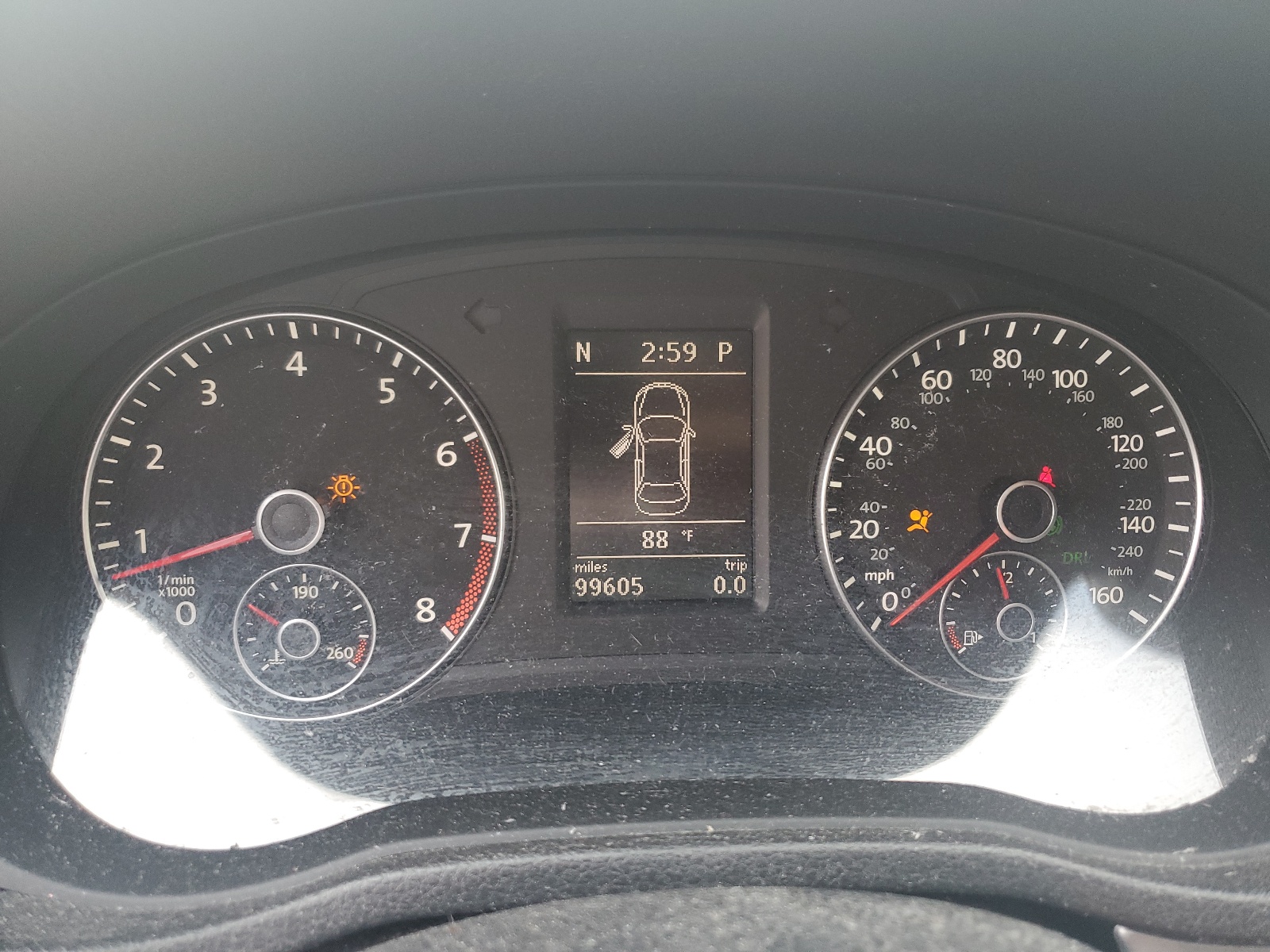 1VWBP7A30CC020383 2012 Volkswagen Passat Se