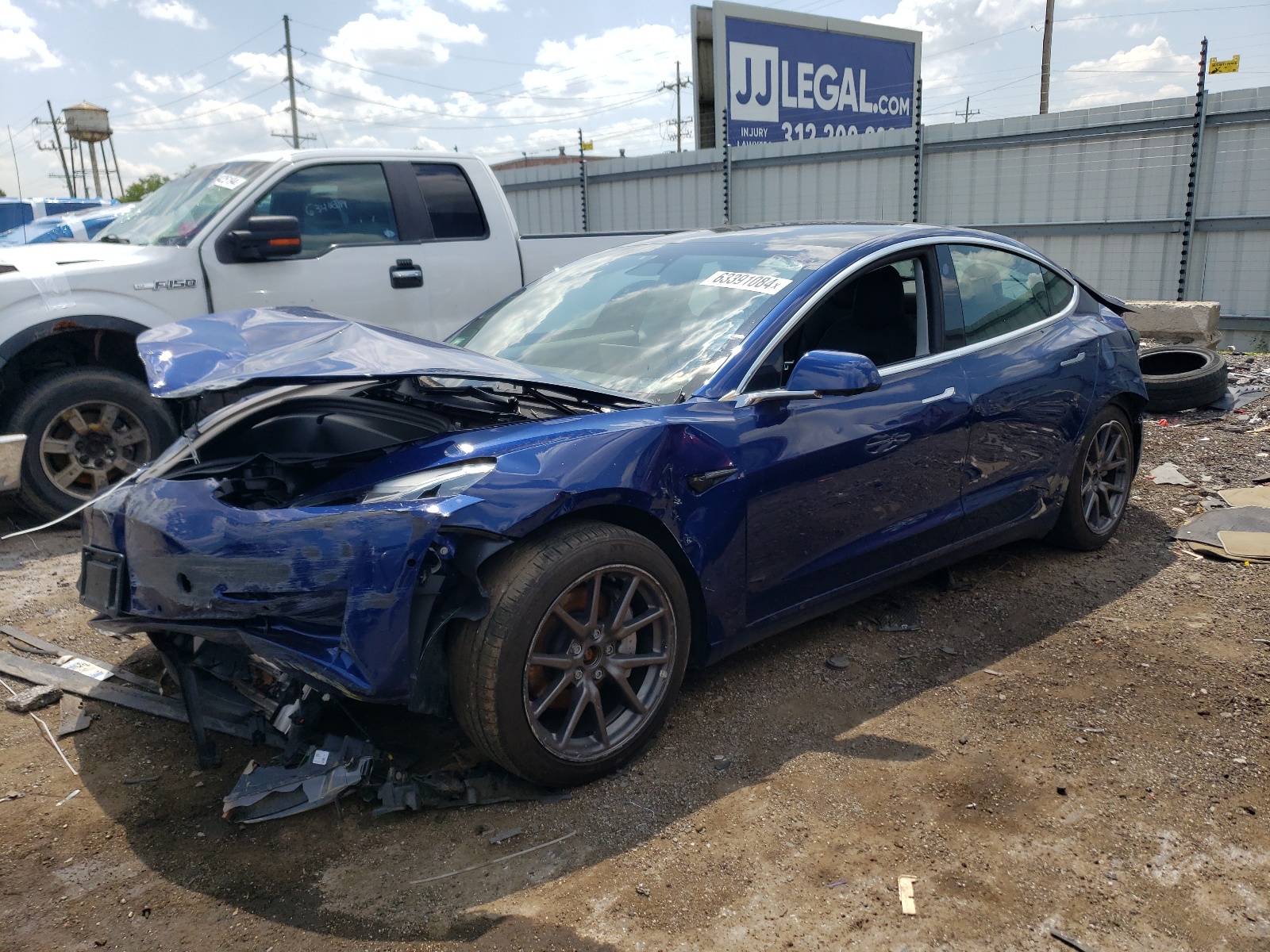 2020 Tesla Model 3 vin: 5YJ3E1EB6LF664520