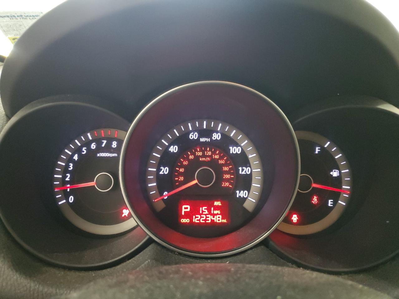 2011 Kia Forte Ex VIN: KNAFU4A26B5371284 Lot: 64037894