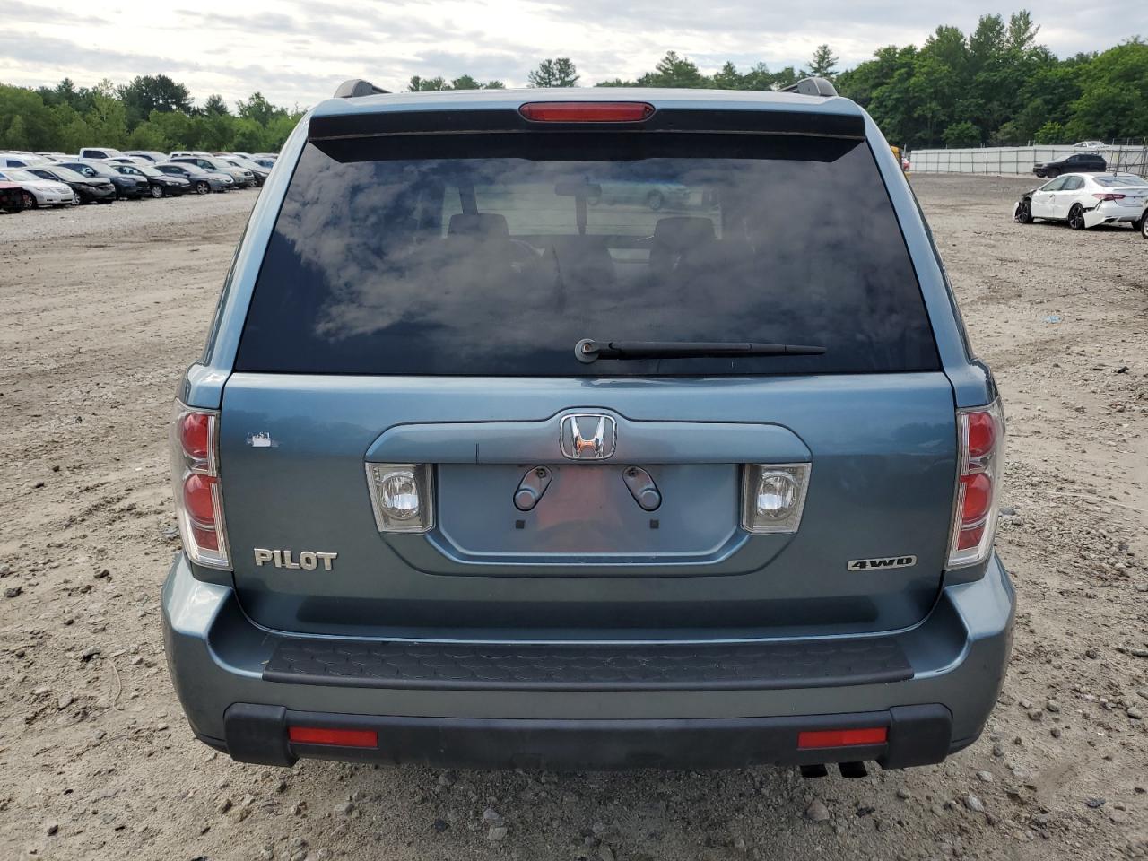 2006 Honda Pilot Ex VIN: 2HKYF184X6H545536 Lot: 61470264