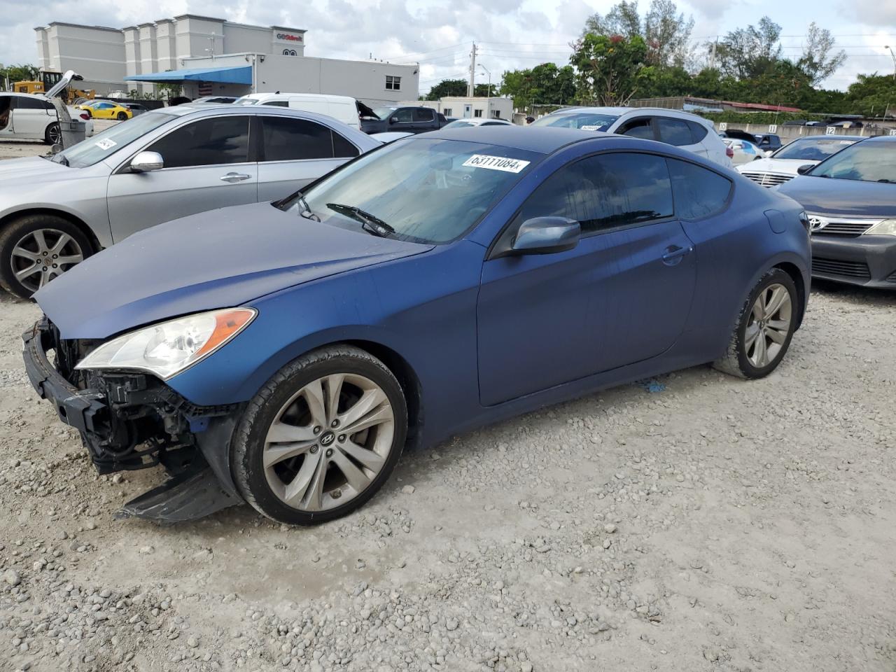 2011 Hyundai Genesis Coupe 2.0T VIN: KMHHT6KD5BU055869 Lot: 63111084