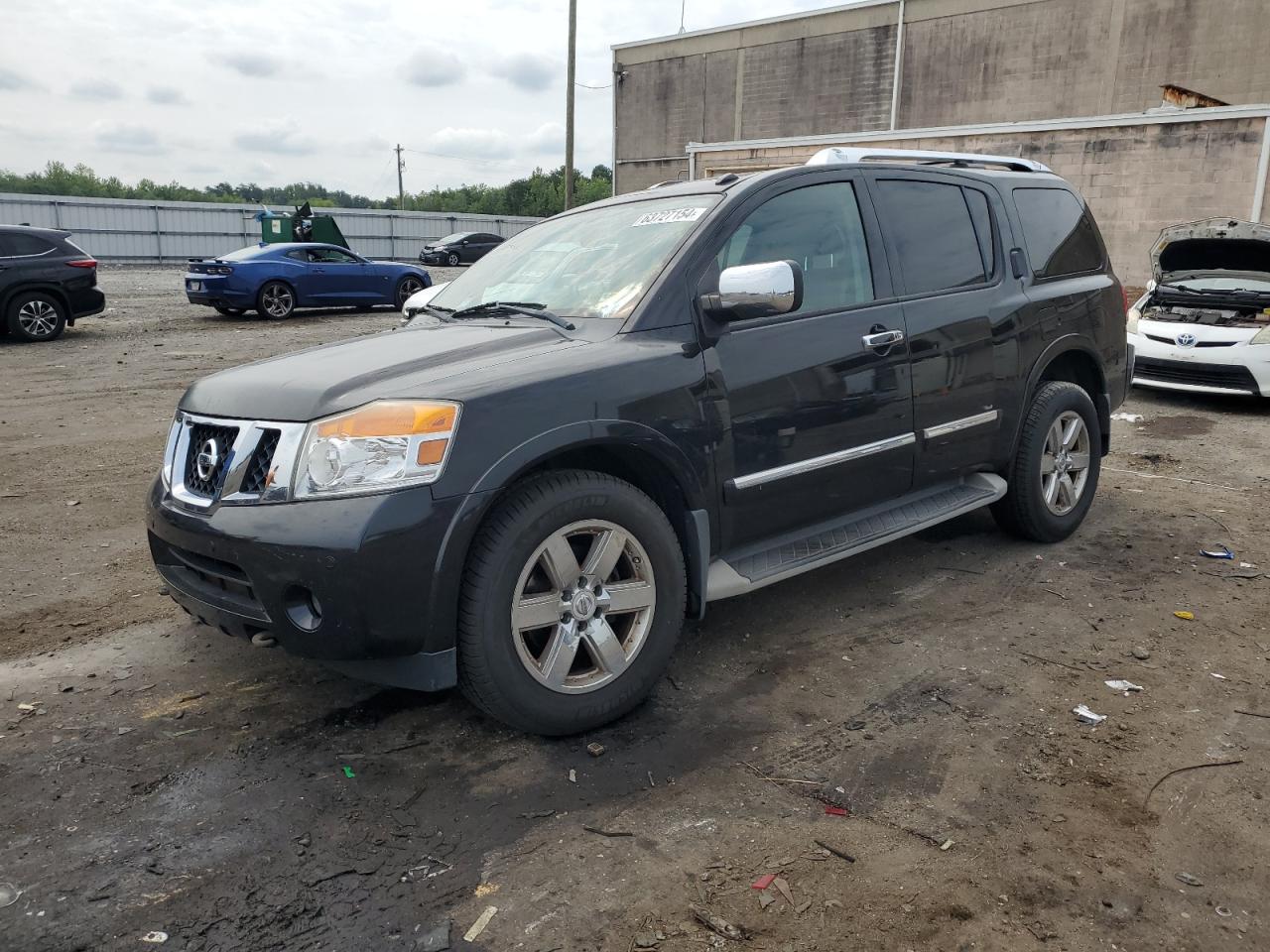 2012 Nissan Armada Sv VIN: 5N1AA0NE7CN619221 Lot: 63727154