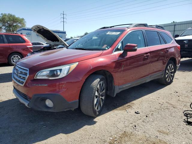  SUBARU OUTBACK 2015 Бургунді