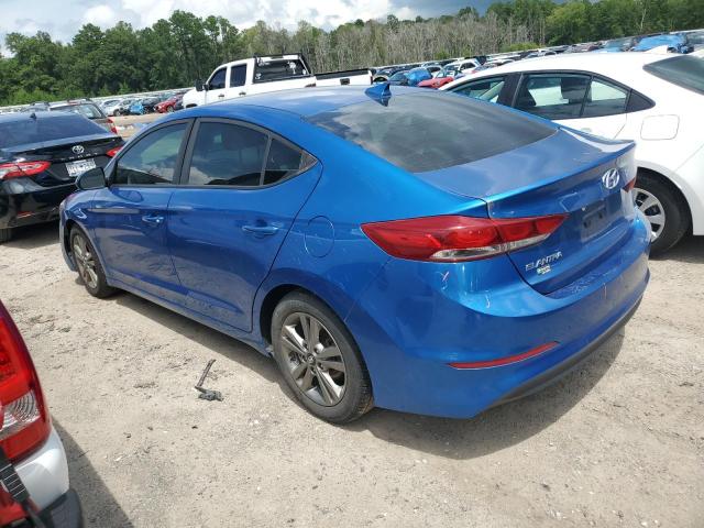  HYUNDAI ELANTRA 2018 Синій