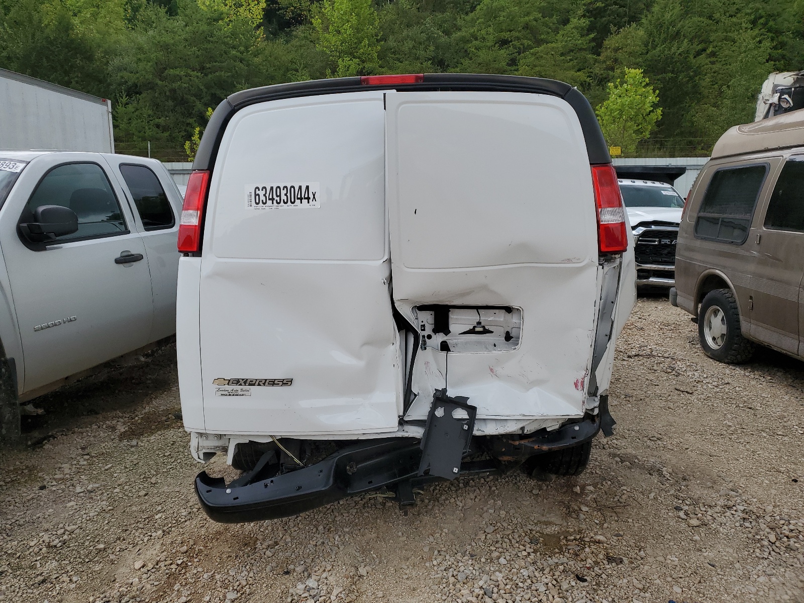 1GCWGAFP8M1287698 2021 Chevrolet Express G2500