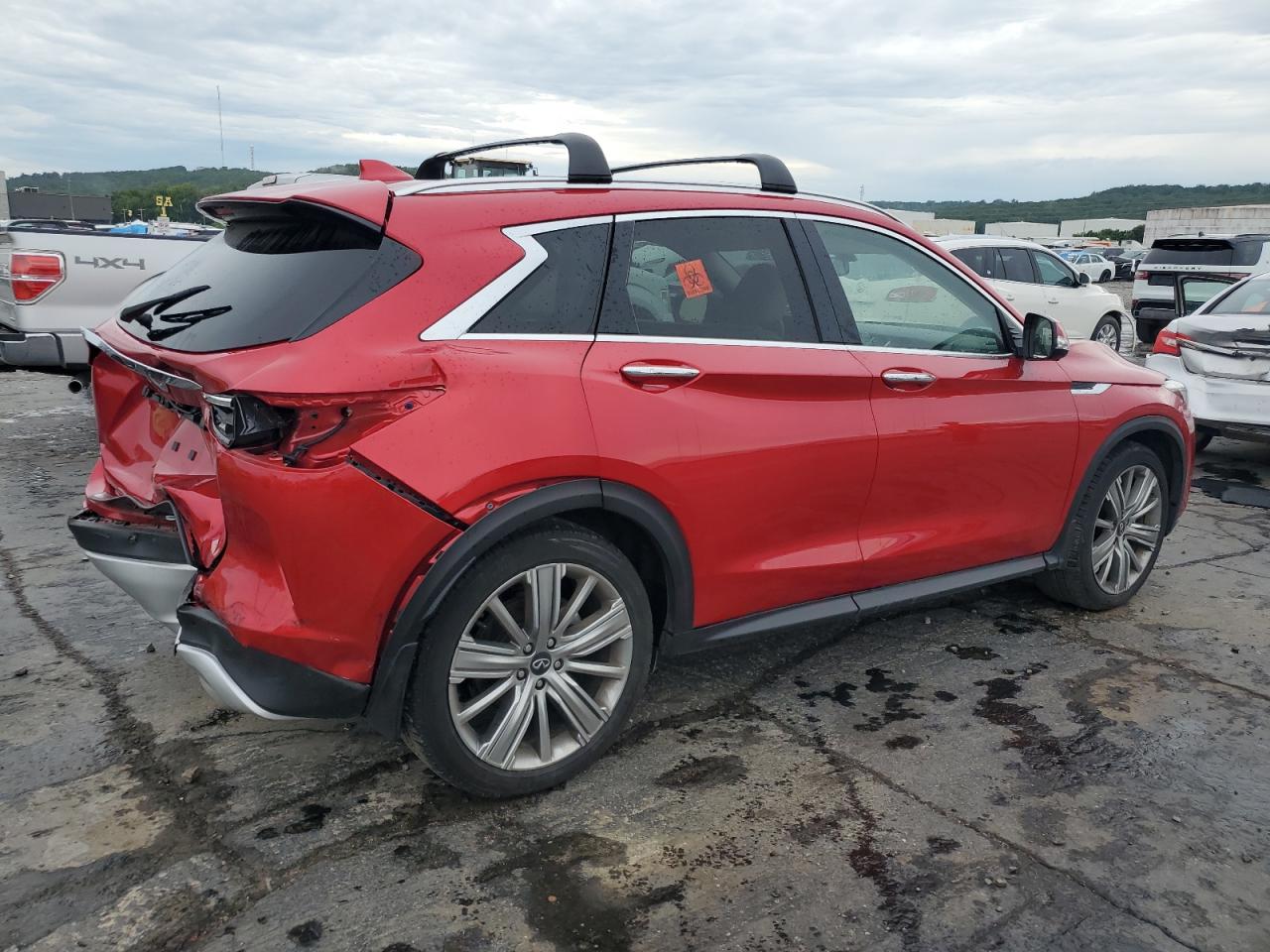 2022 Infiniti Qx50 Sensory VIN: 3PCAJ5EB1NF117457 Lot: 63549394