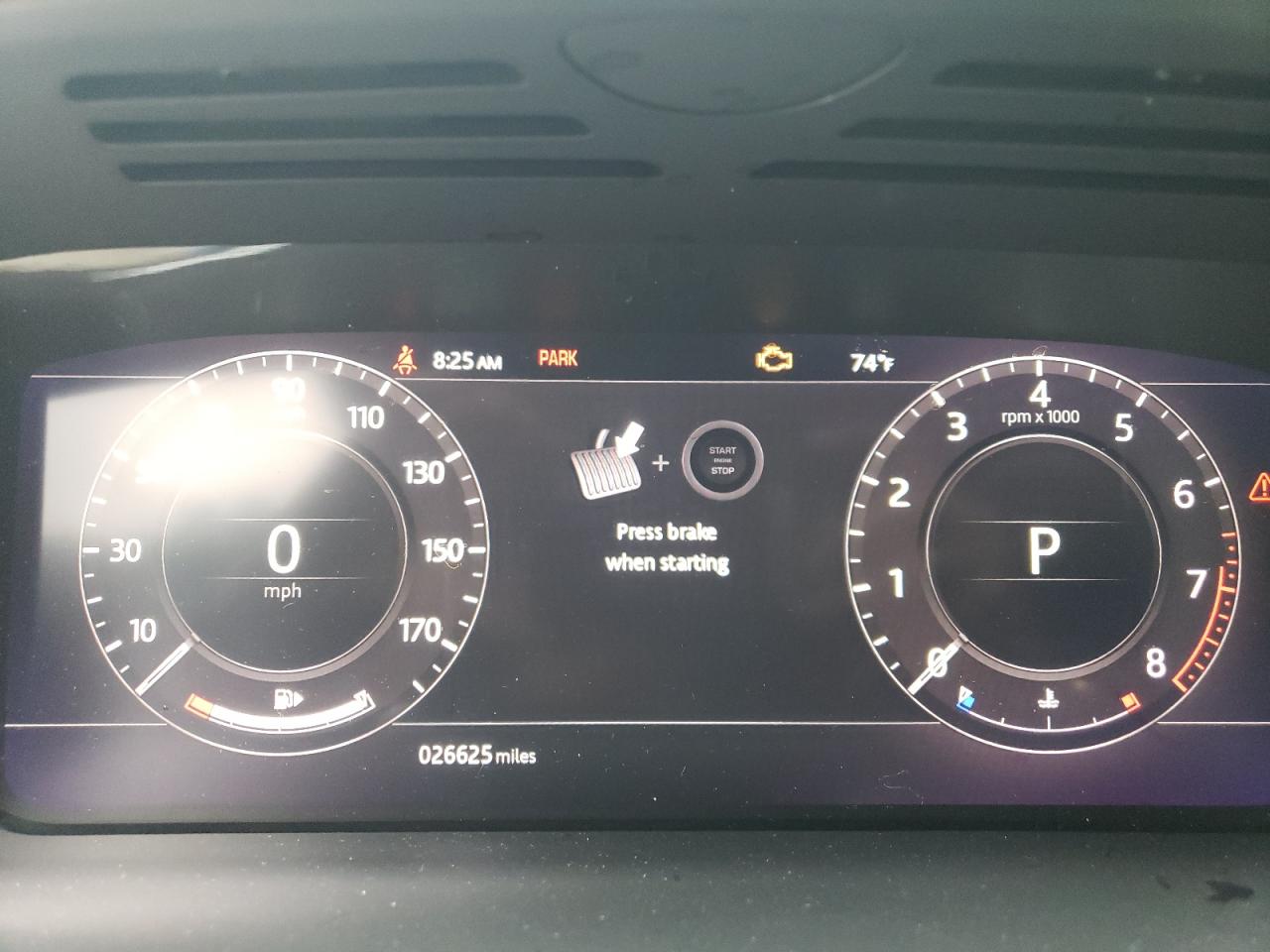 2020 Land Rover Range Rover Sport P525 Hse VIN: SALWR2SE8LA734655 Lot: 64845814