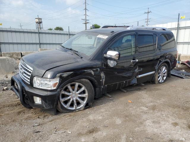 2008 Infiniti Qx56  на продаже в Dyer, IN - Side