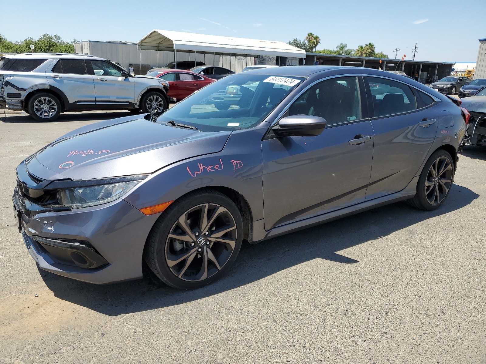 2020 Honda Civic Sport vin: 2HGFC2F8XLH567604