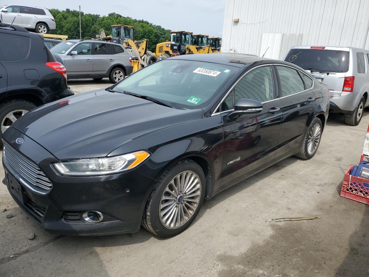 2014 Ford Fusion Titanium Hev продається в Windsor, NJ - Normal Wear