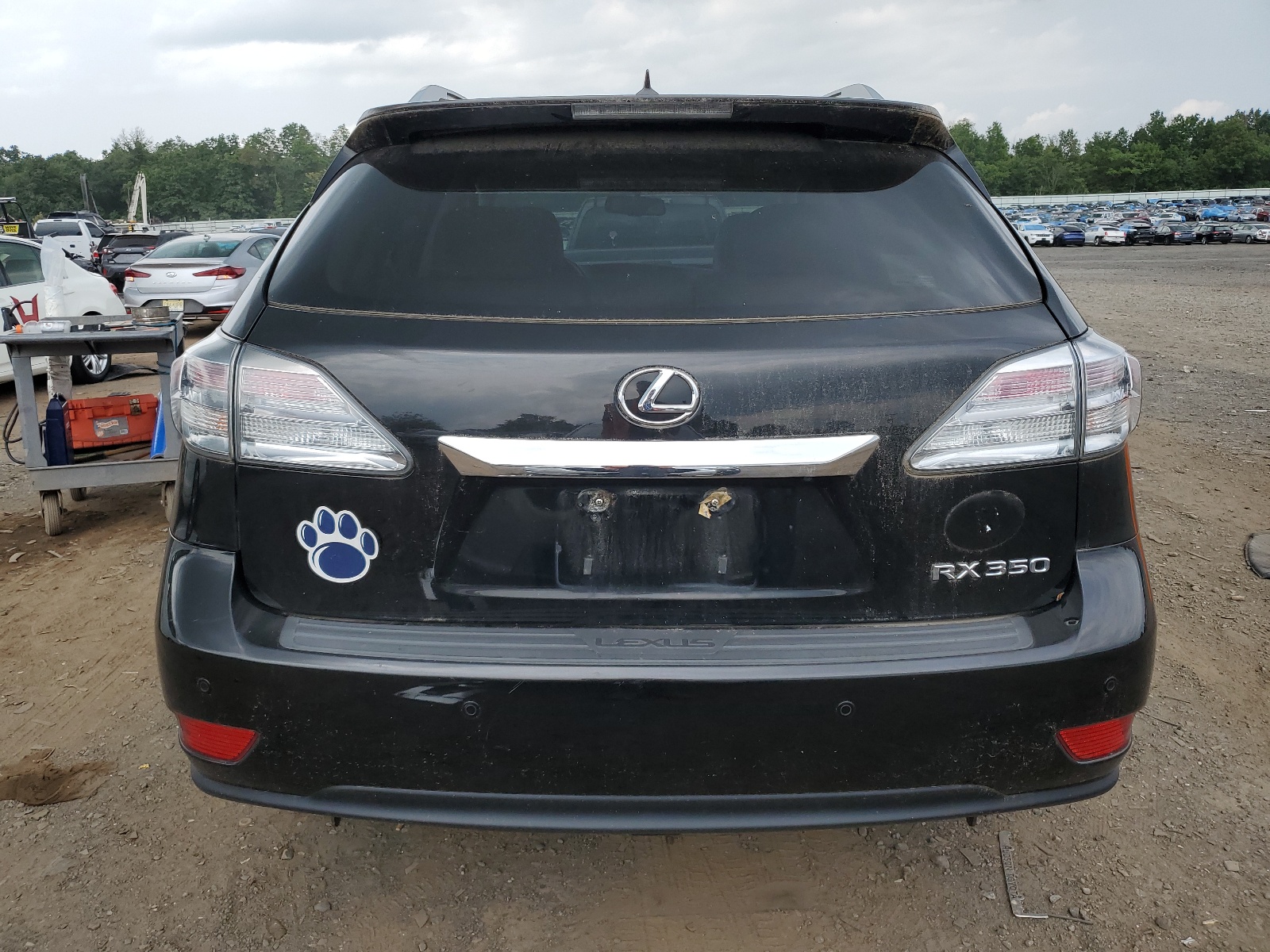 2T2BK1BA9BC116235 2011 Lexus Rx 350