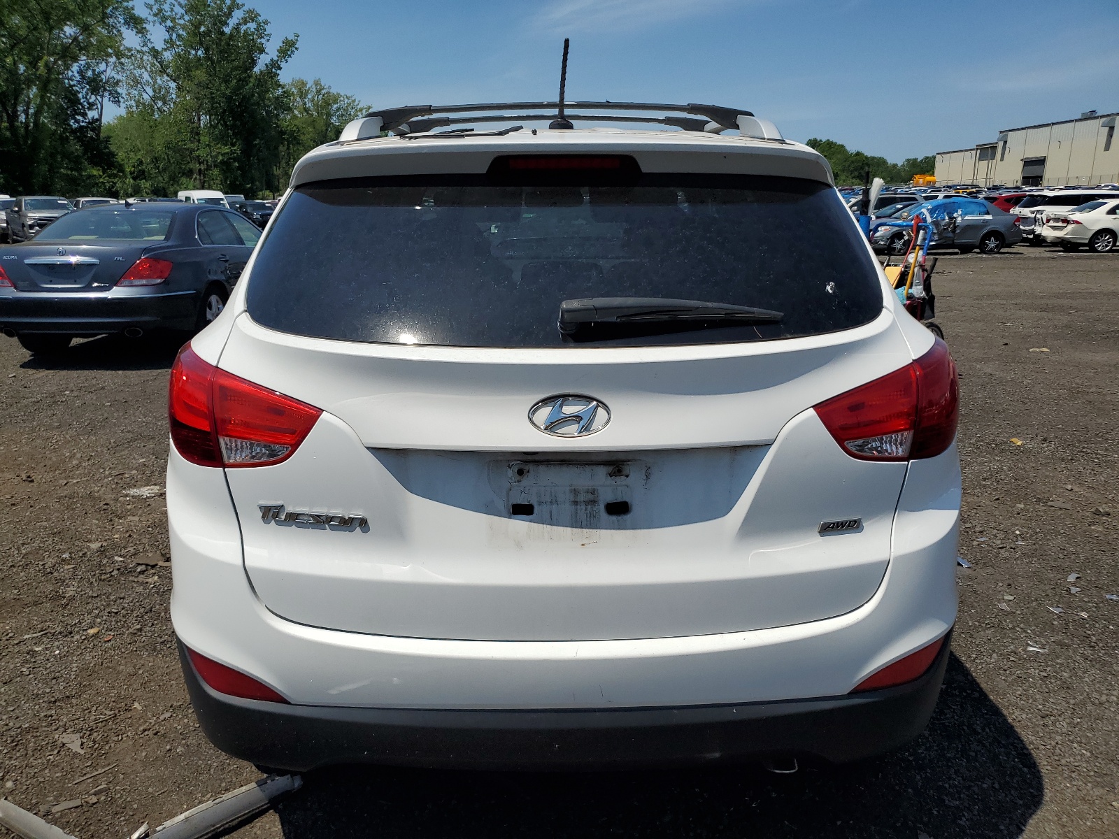 KM8JUCAG7EU944590 2014 Hyundai Tucson Gls