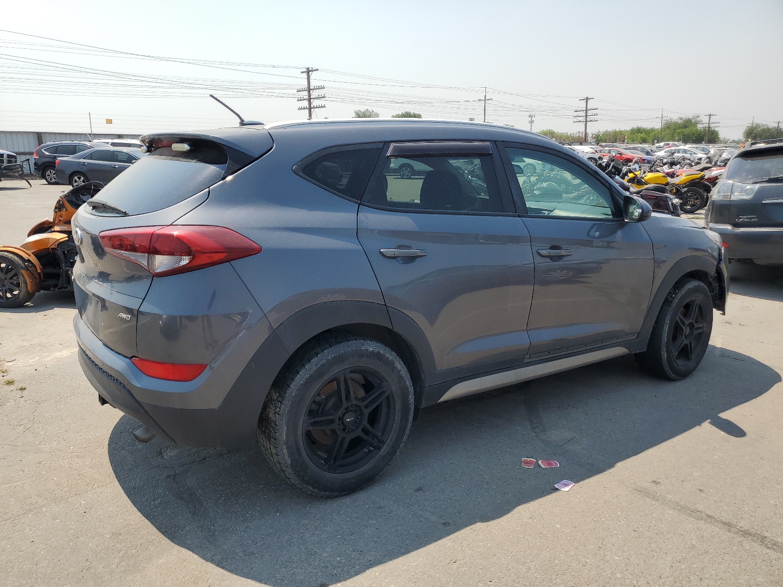 2017 Hyundai Tucson Limited vin: KM8J3CA44HU294923