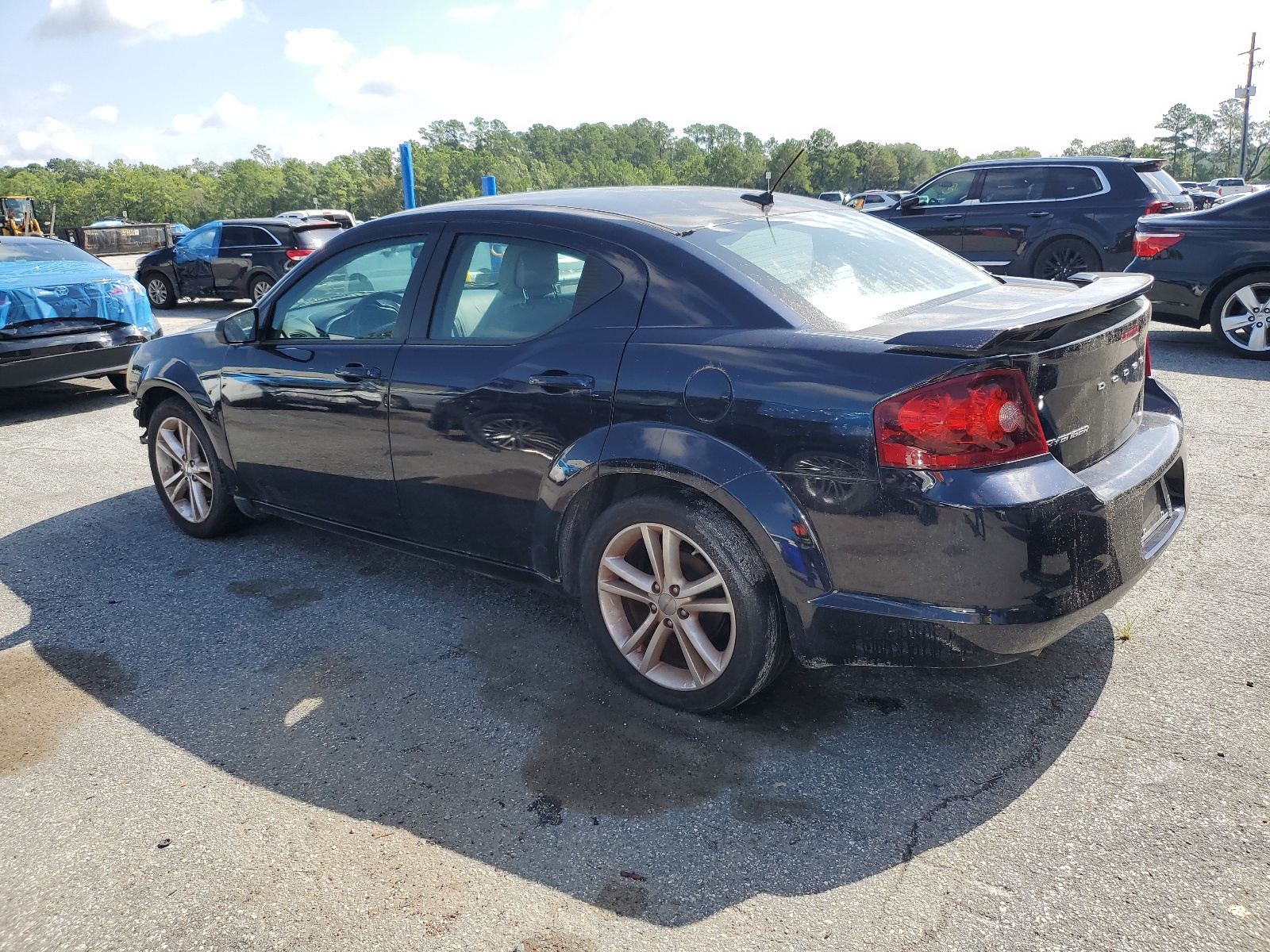 2012 Dodge Avenger Se vin: 1C3CDZAG5CN254803