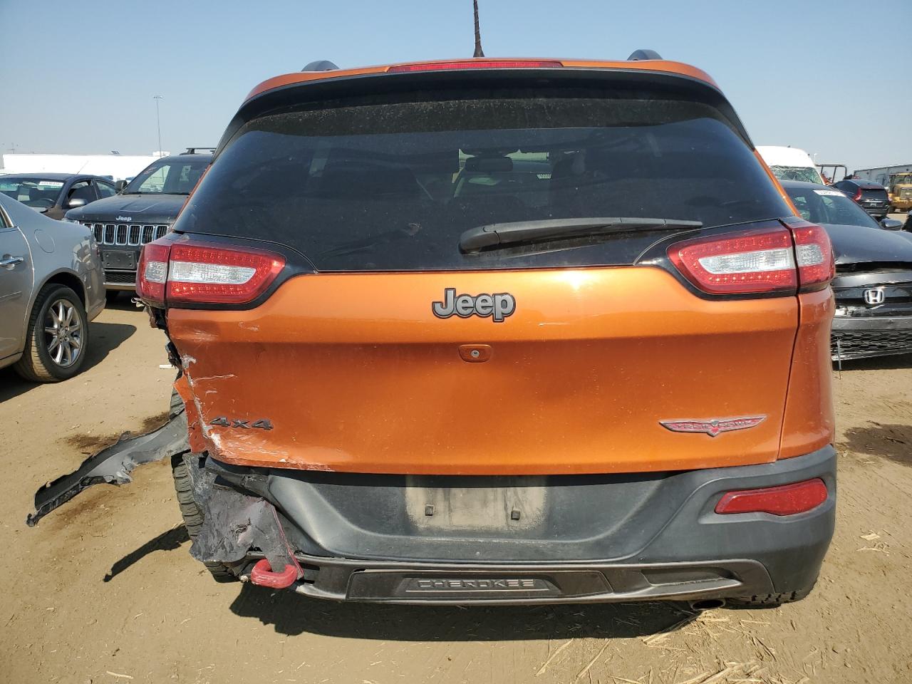 2015 Jeep Cherokee Trailhawk VIN: 1C4PJMBS0FW626283 Lot: 65617984