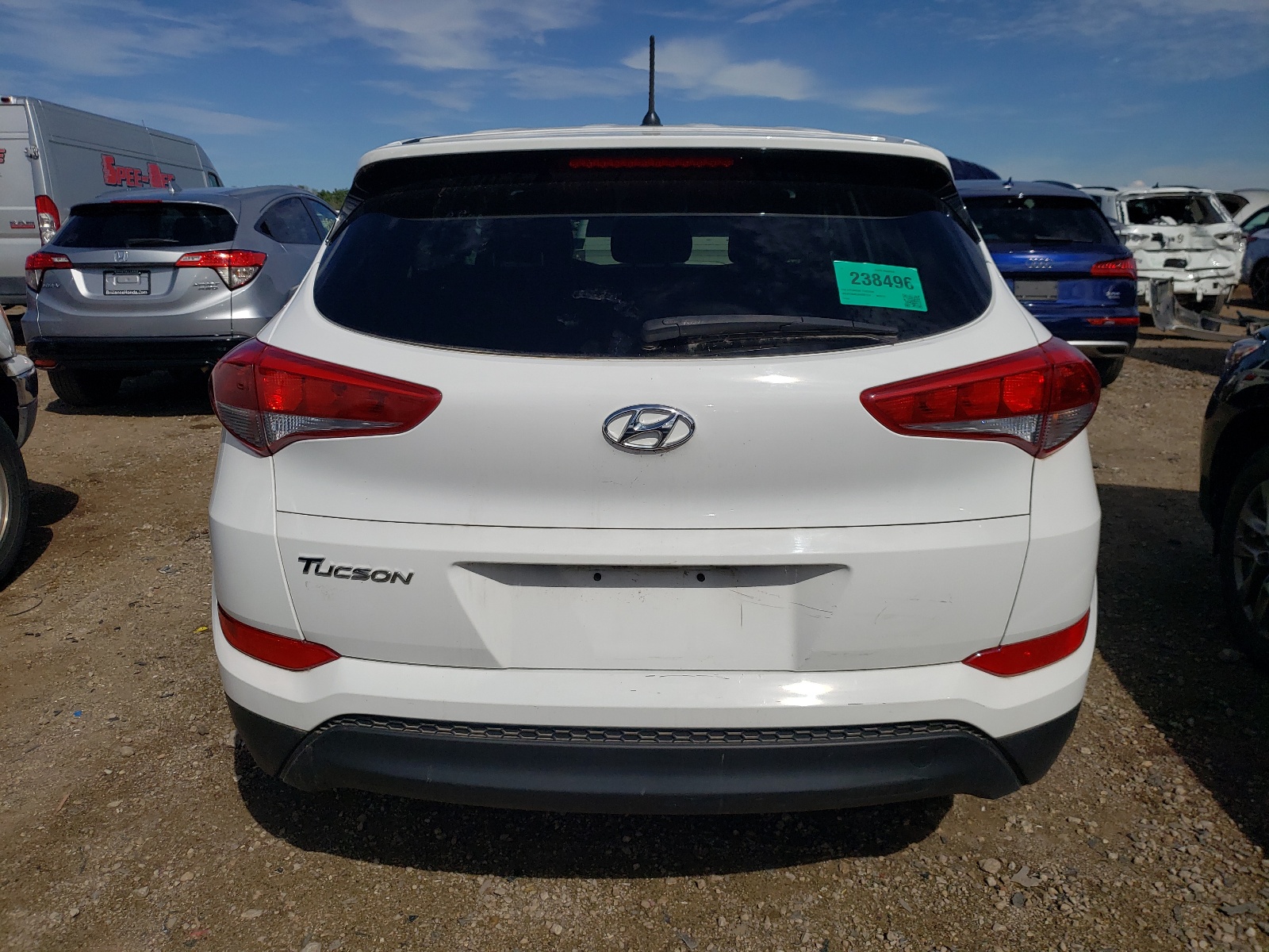 2018 Hyundai Tucson Se vin: KM8J23A42JU692124