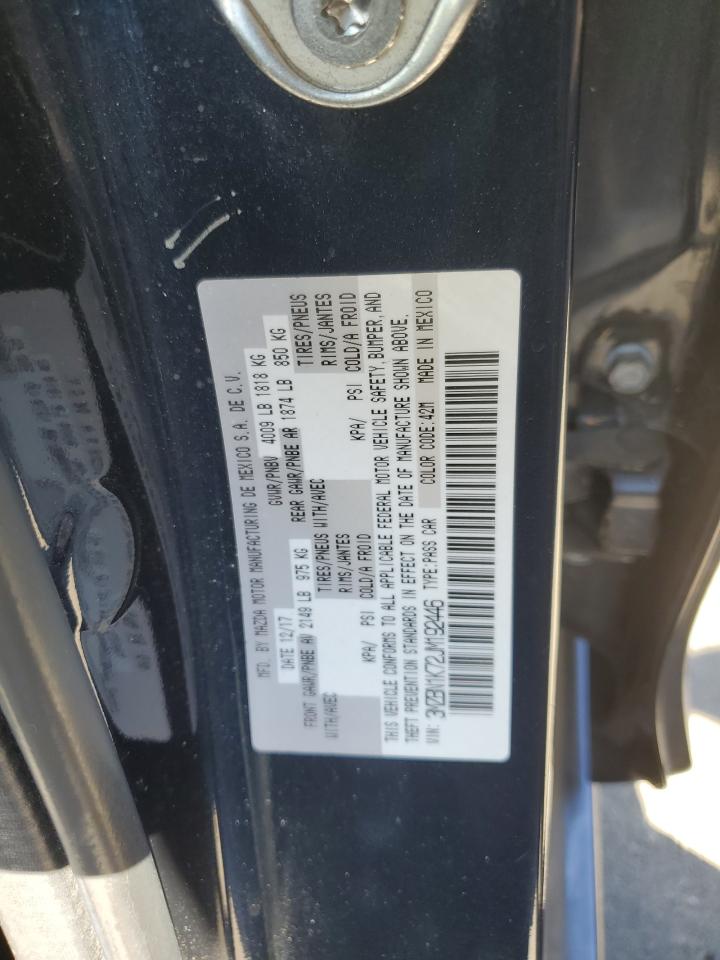 2018 Mazda 3 Sport VIN: 3MZBN1K72JM192446 Lot: 61275184