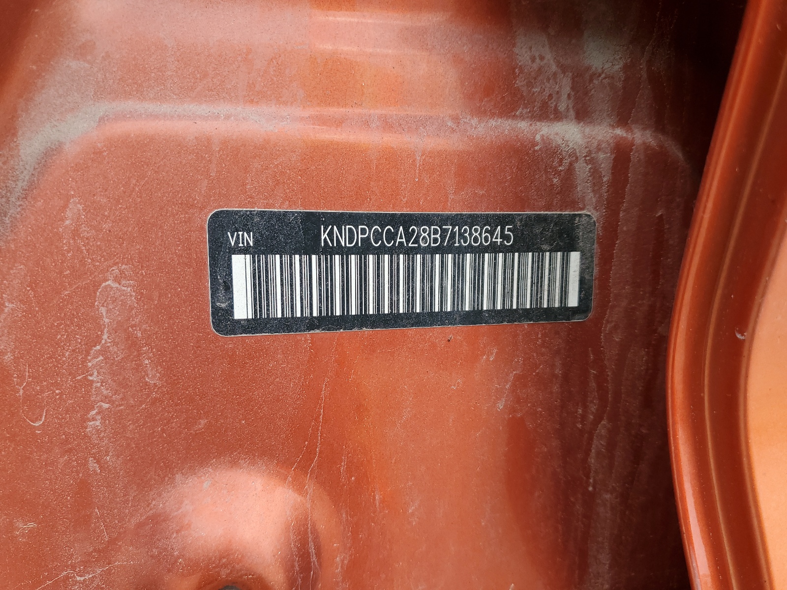 KNDPCCA28B7138645 2011 Kia Sportage Ex