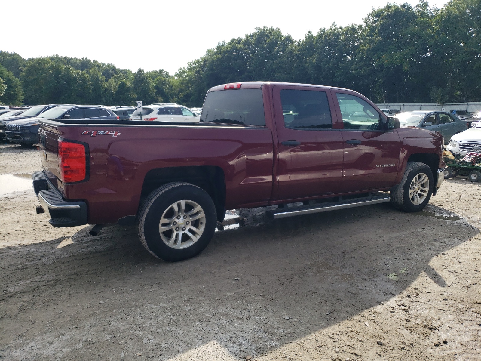 2014 Chevrolet Silverado K1500 Lt vin: 3GCUKREC7EG153660