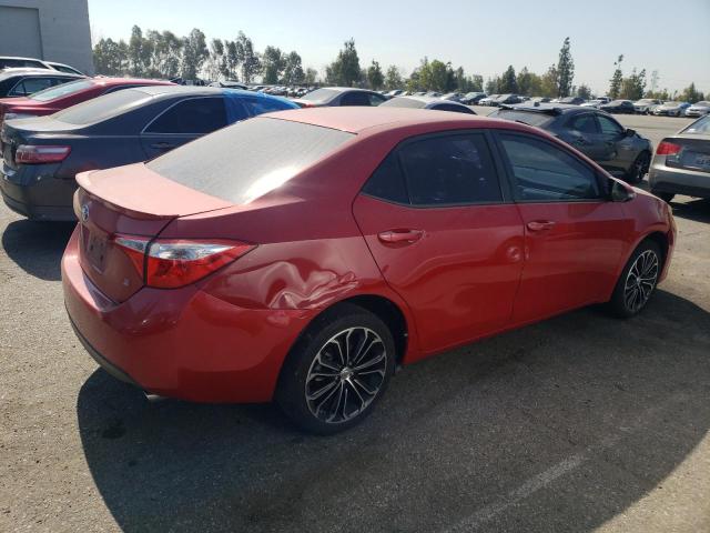 Sedans TOYOTA COROLLA 2016 Czerwony