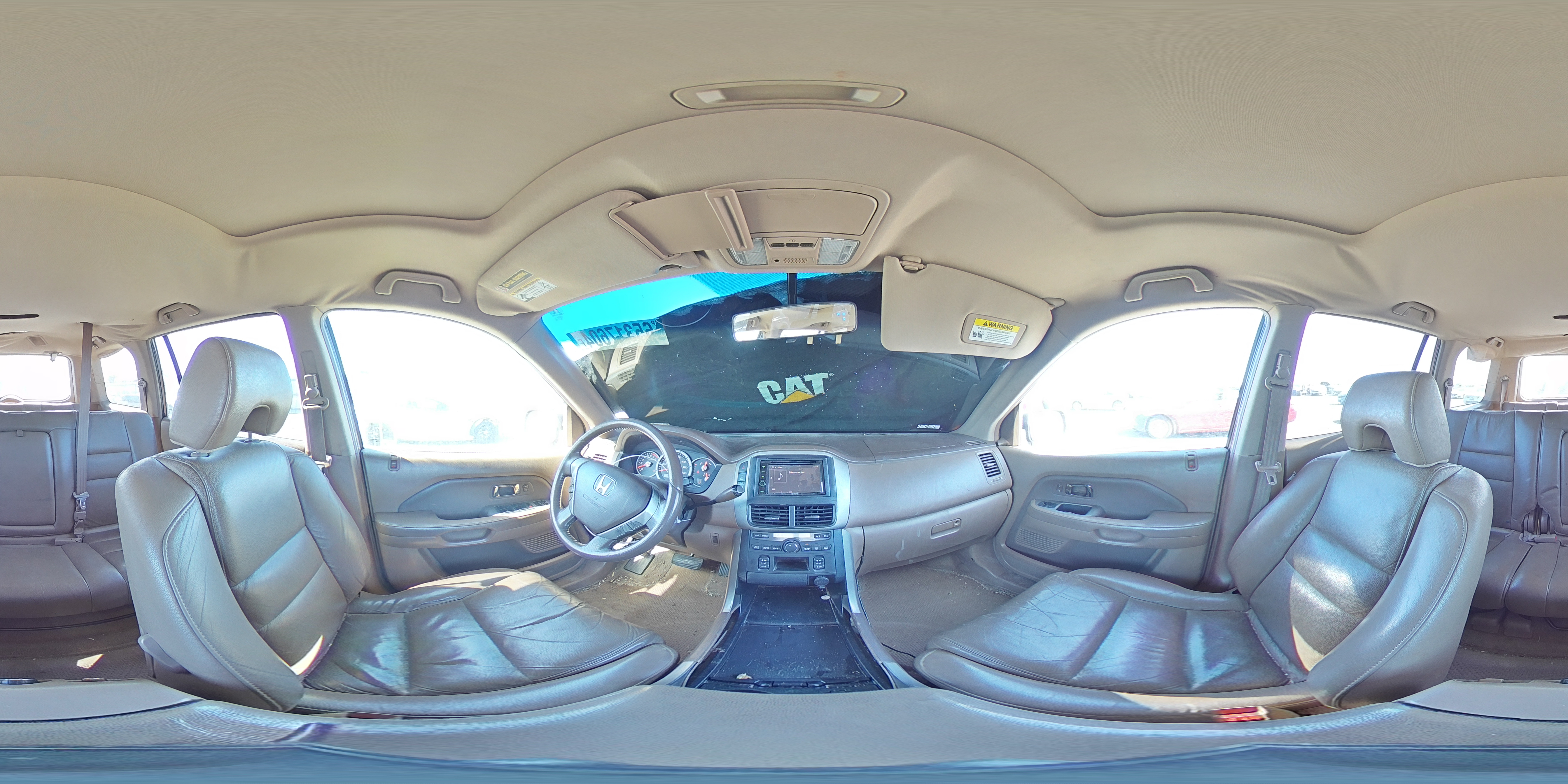 2007 Honda Pilot Exl VIN: 2HKYF18577H533158 Lot: 65317604