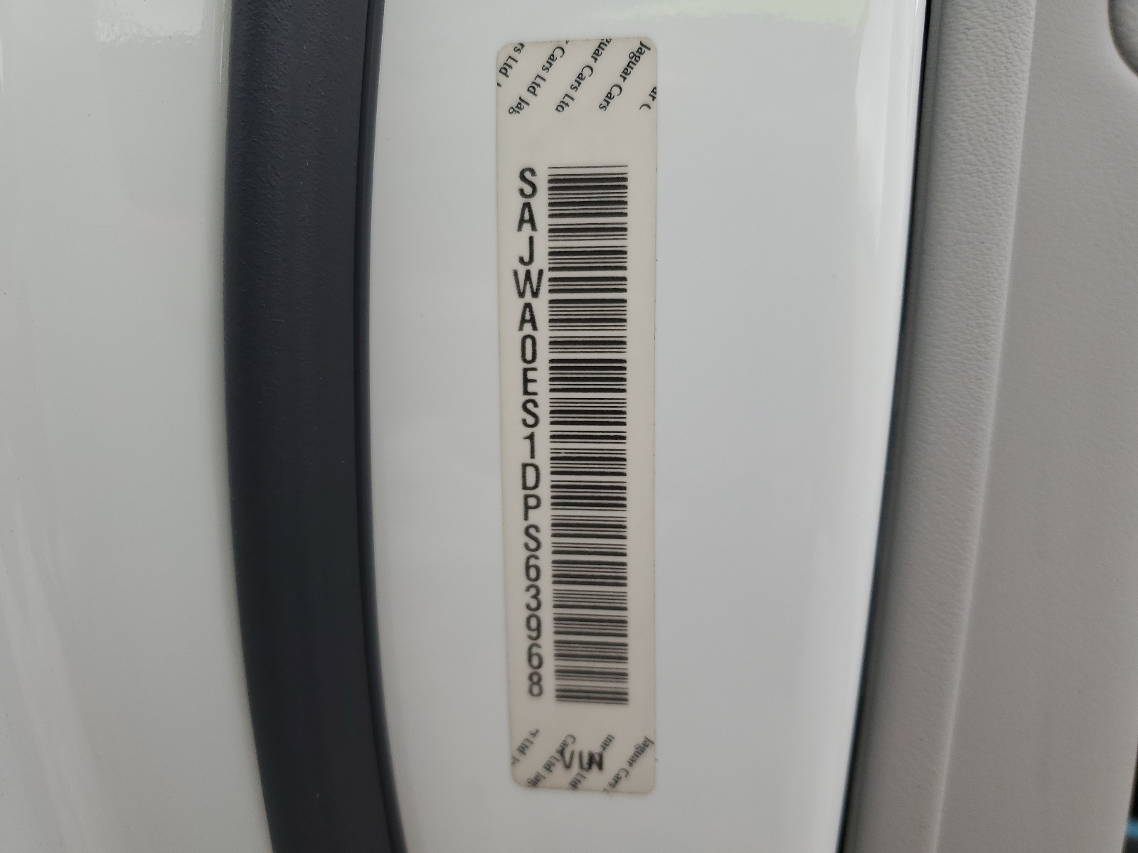 SAJWA0ES1DPS63968 2013 Jaguar Xf