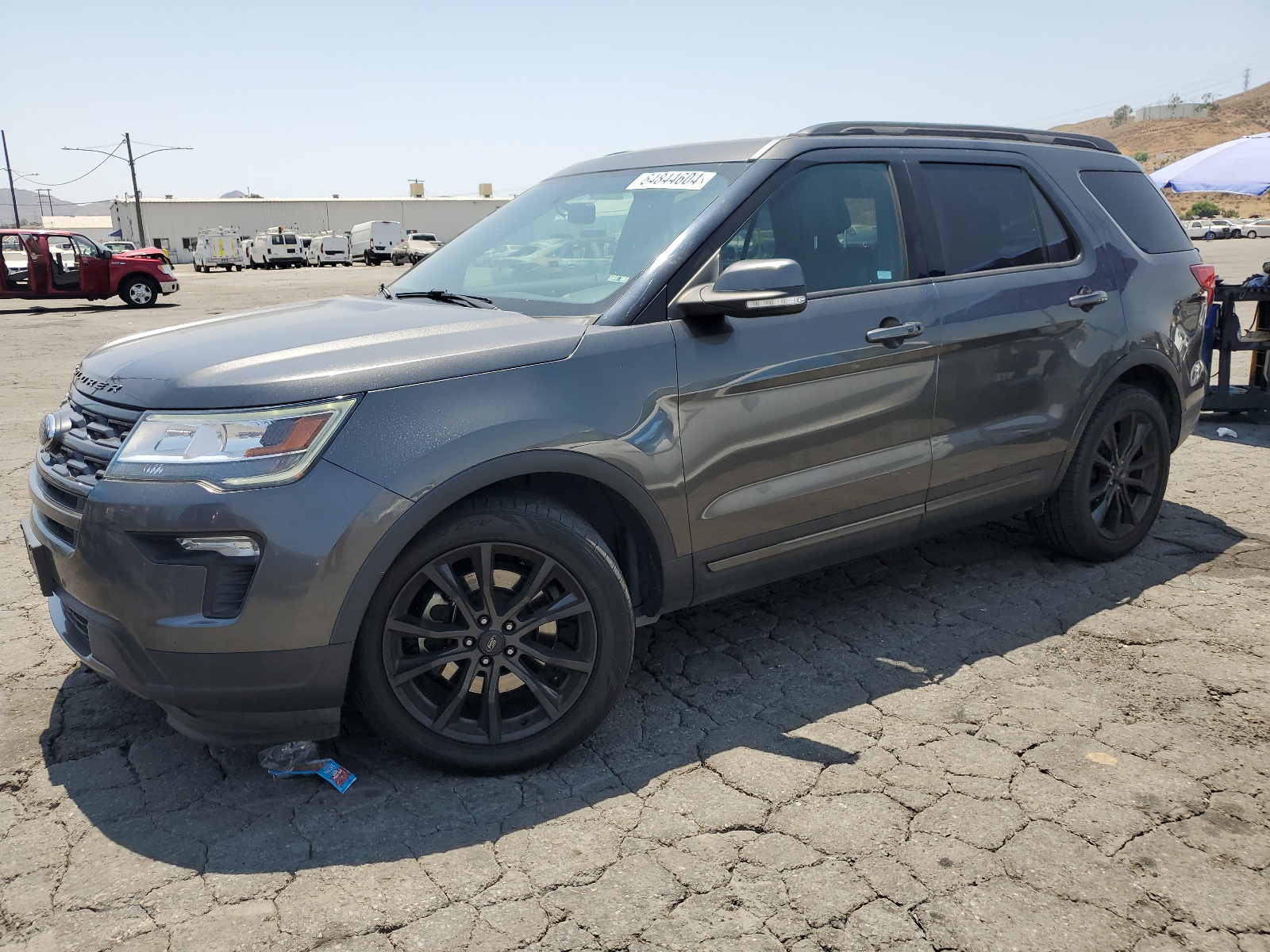 2018 Ford Explorer Xlt vin: 1FM5K7D87JGB31567