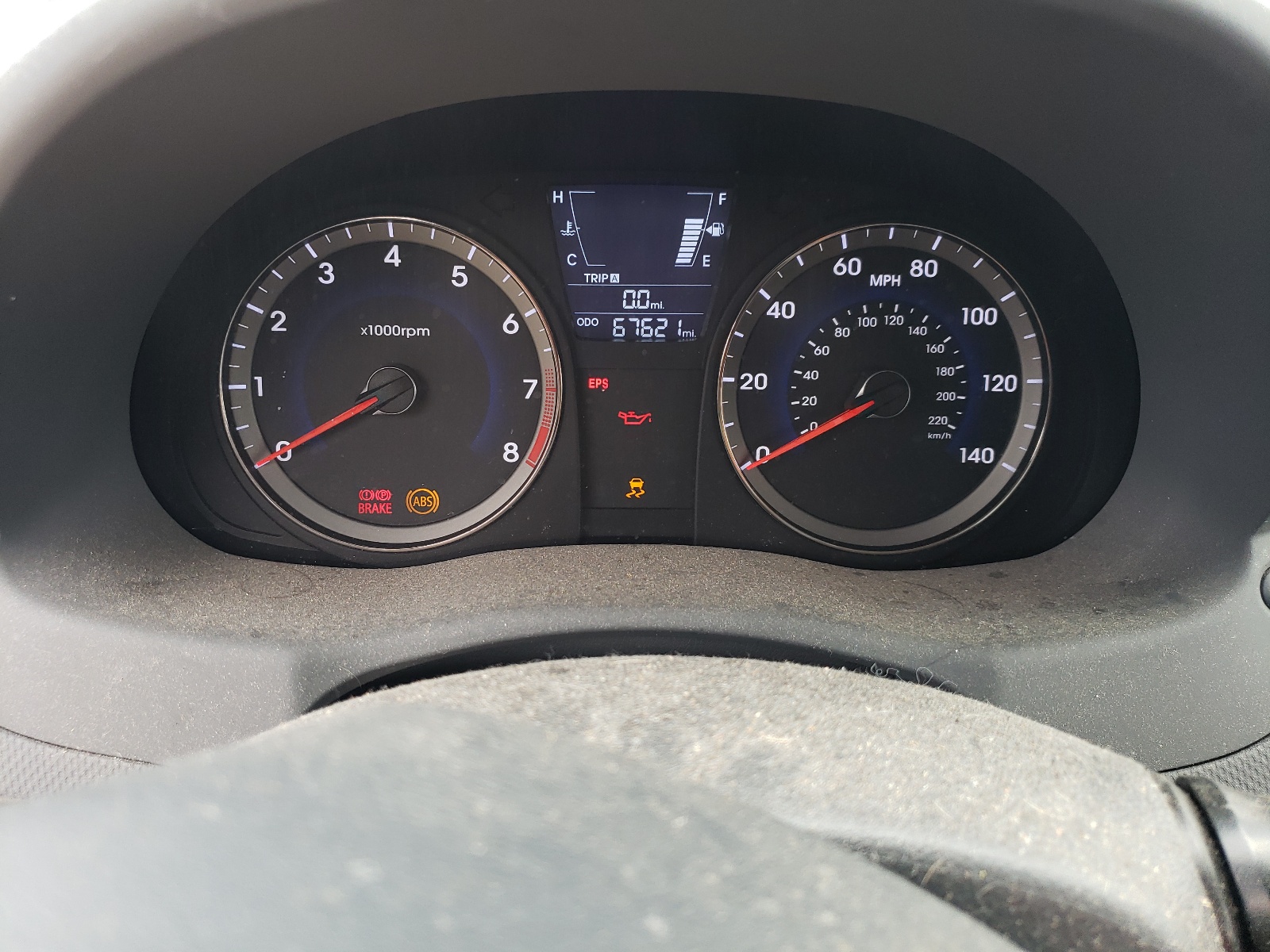 KMHCT4AE7DU324207 2013 Hyundai Accent Gls