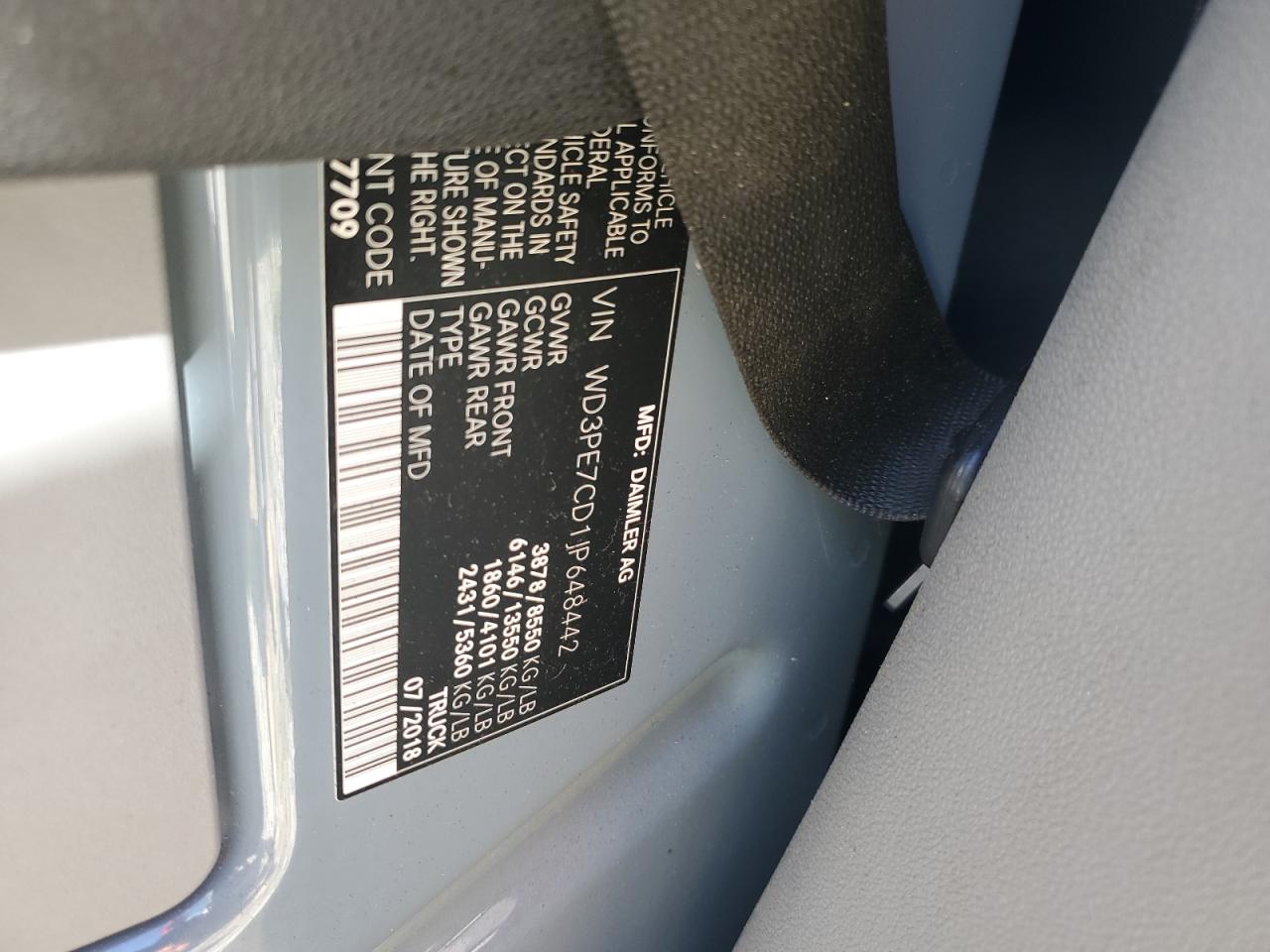 2018 Mercedes-Benz Sprinter - Image 13