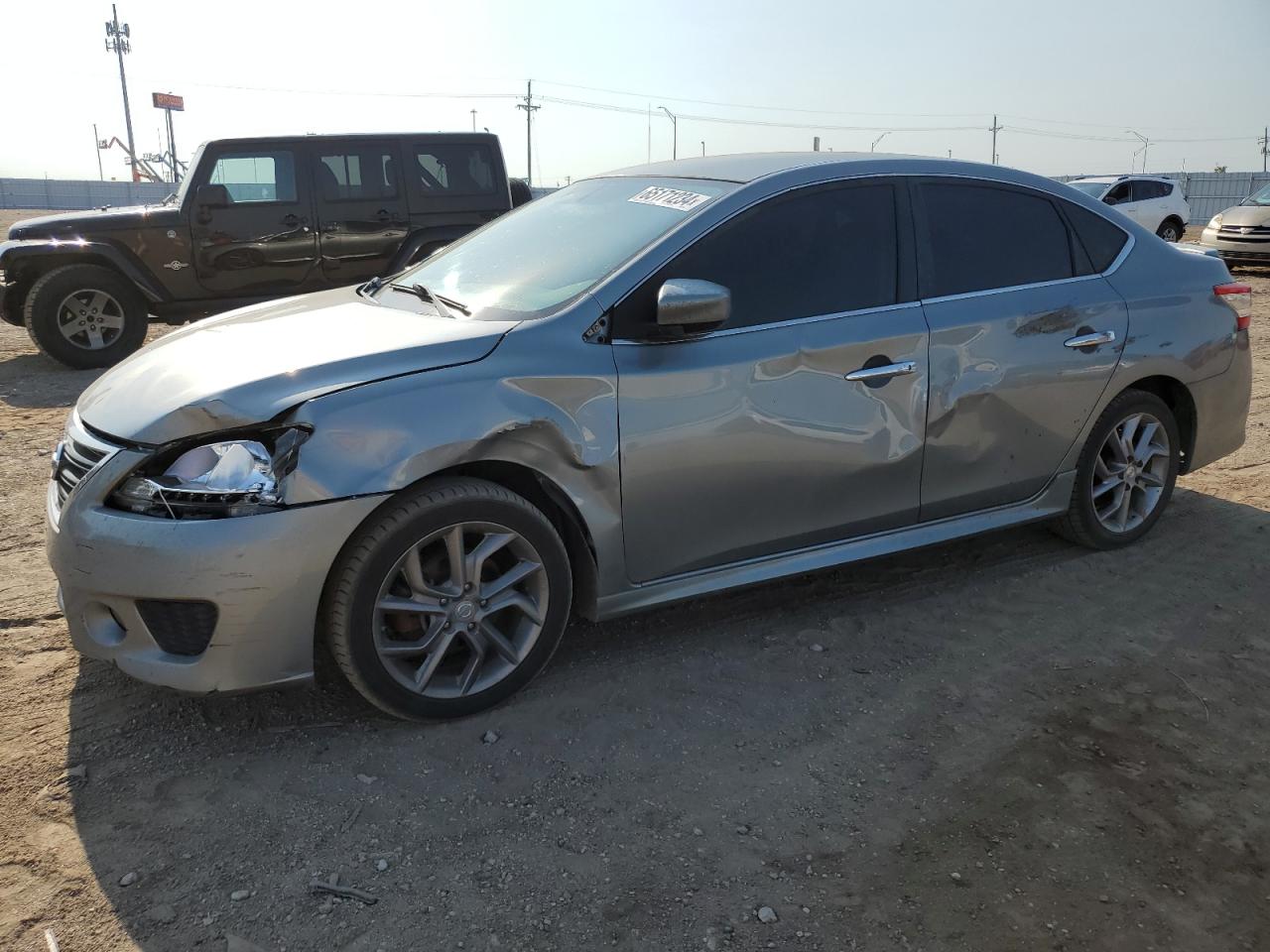 2013 Nissan Sentra S VIN: 3N1AB7AP4DL710663 Lot: 65171234