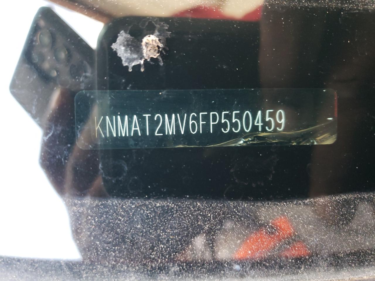 2015 Nissan Rogue S VIN: KNMAT2MV6FP550459 Lot: 63306694