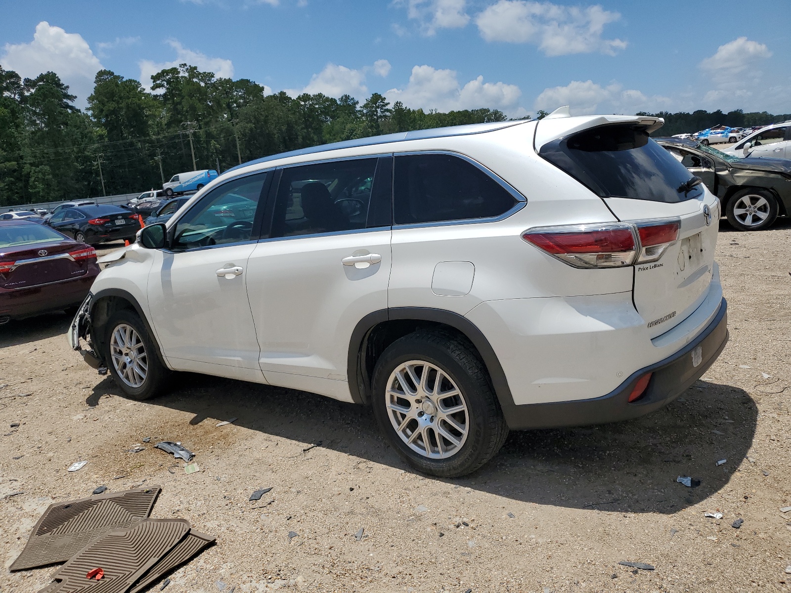 5TDYKRFH2ES017840 2014 Toyota Highlander Limited