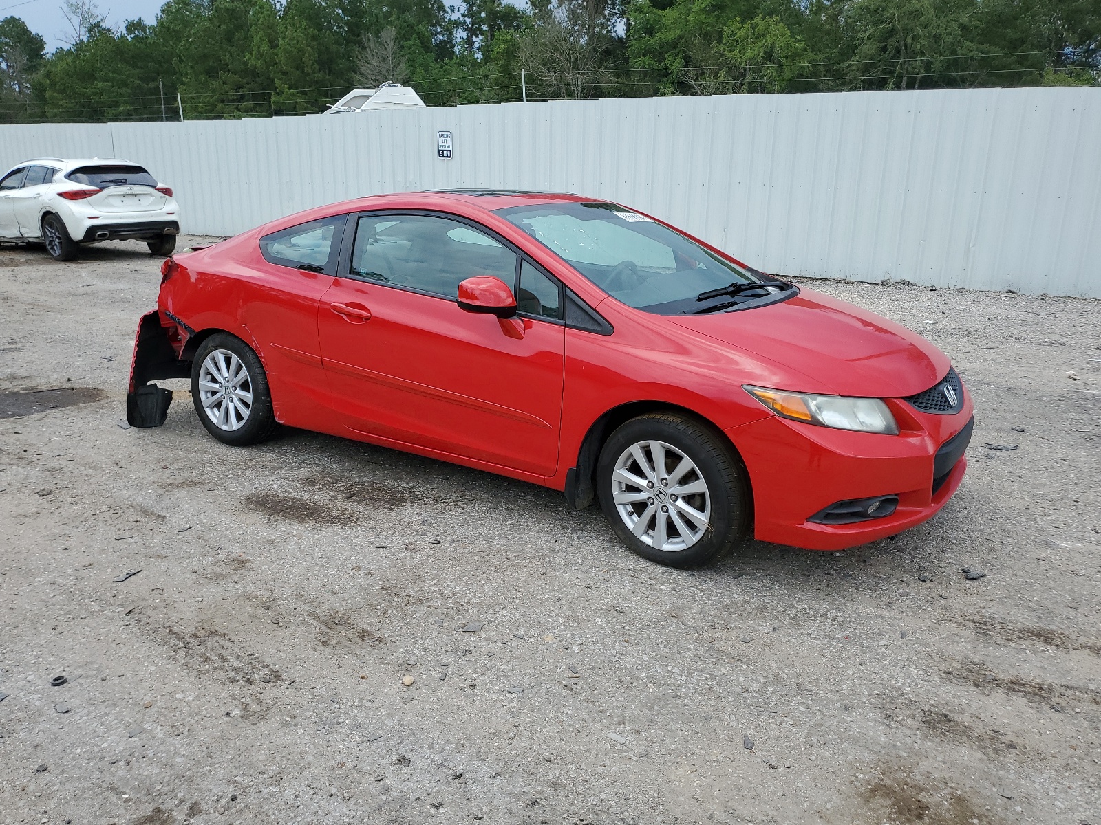 2012 Honda Civic Ex vin: 2HGFG3B86CH536530