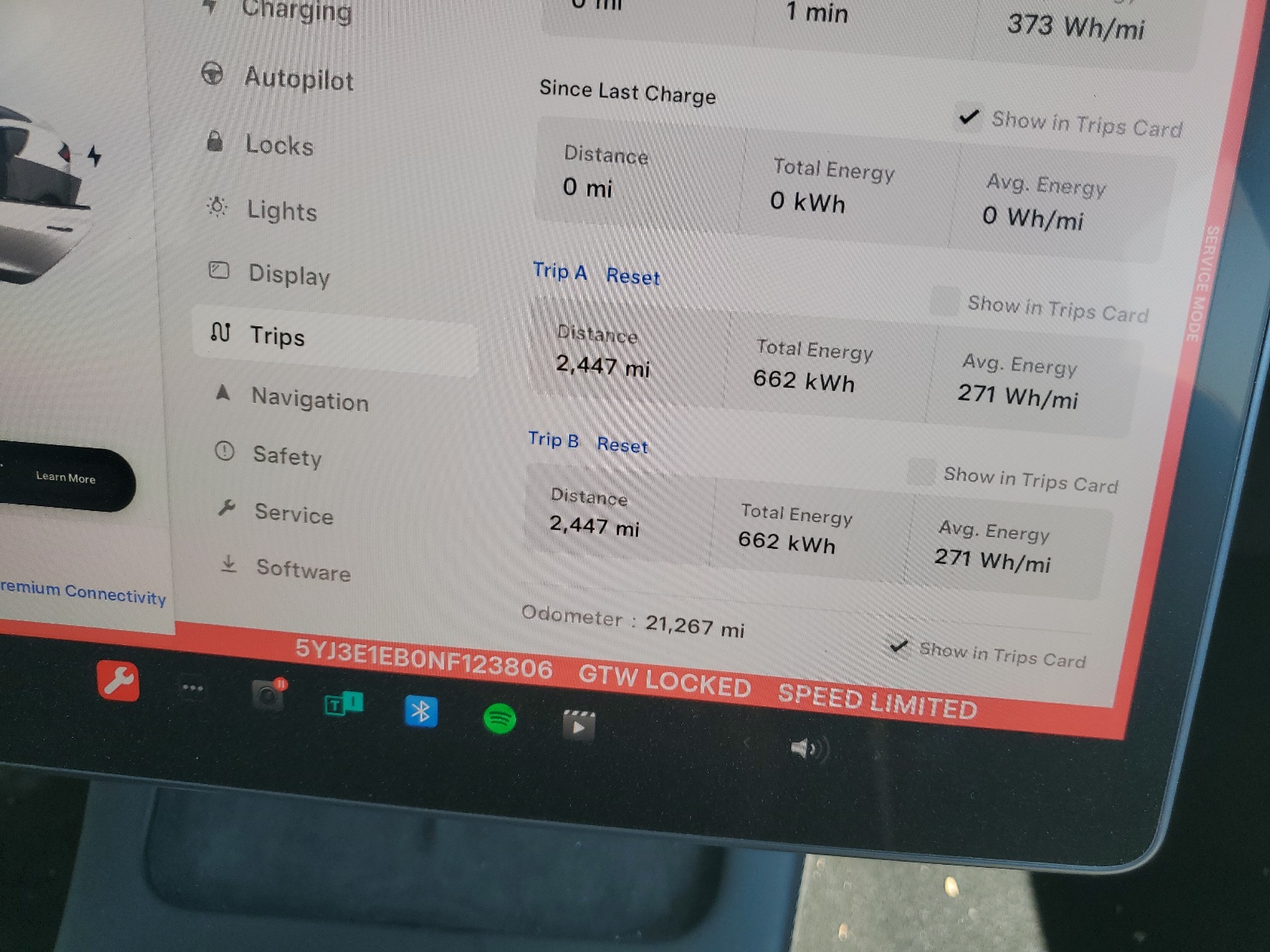 5YJ3E1EB0NF123806 2022 Tesla Model 3