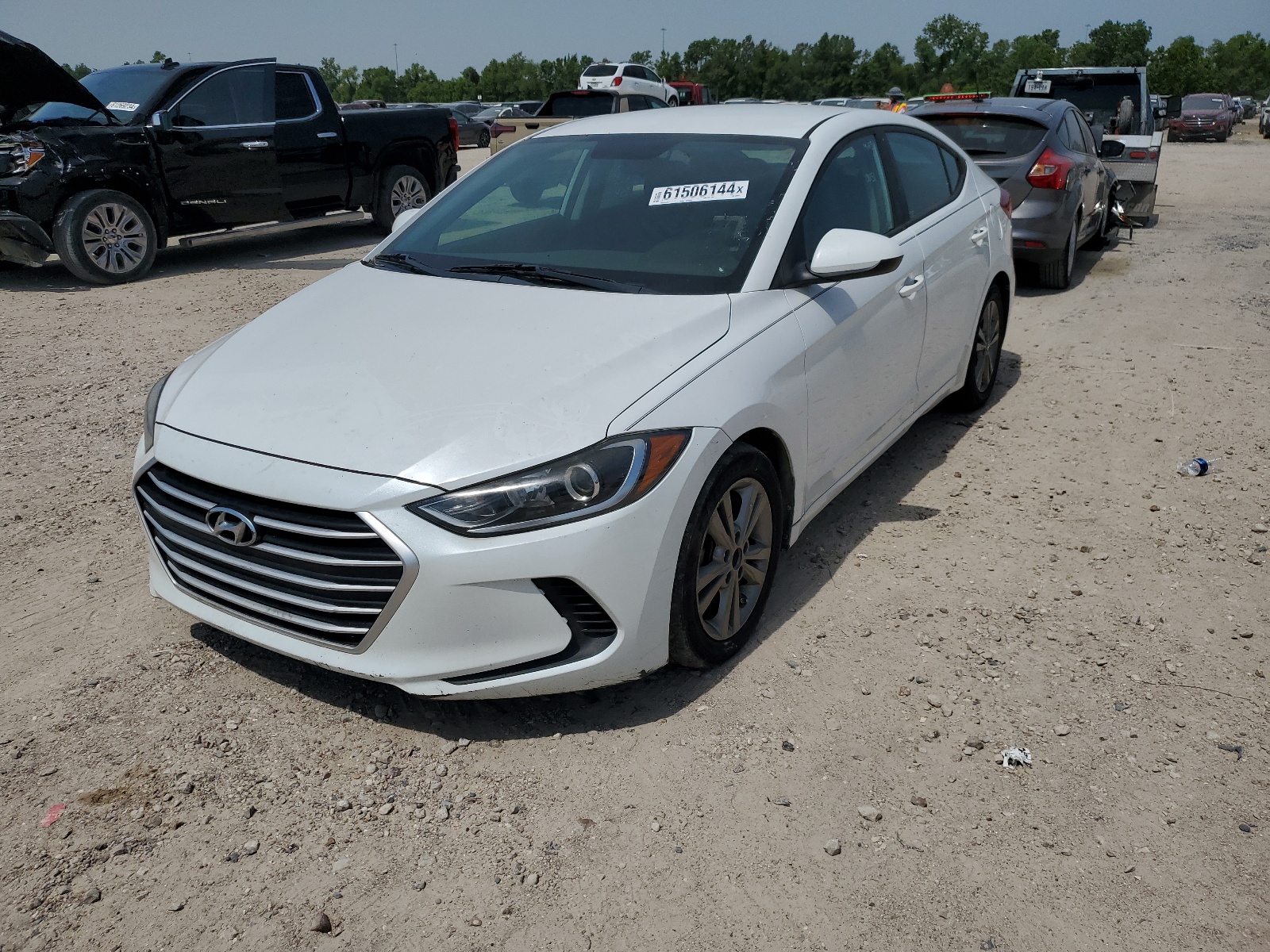 2018 Hyundai Elantra Sel vin: 5NPD84LF0JH380317