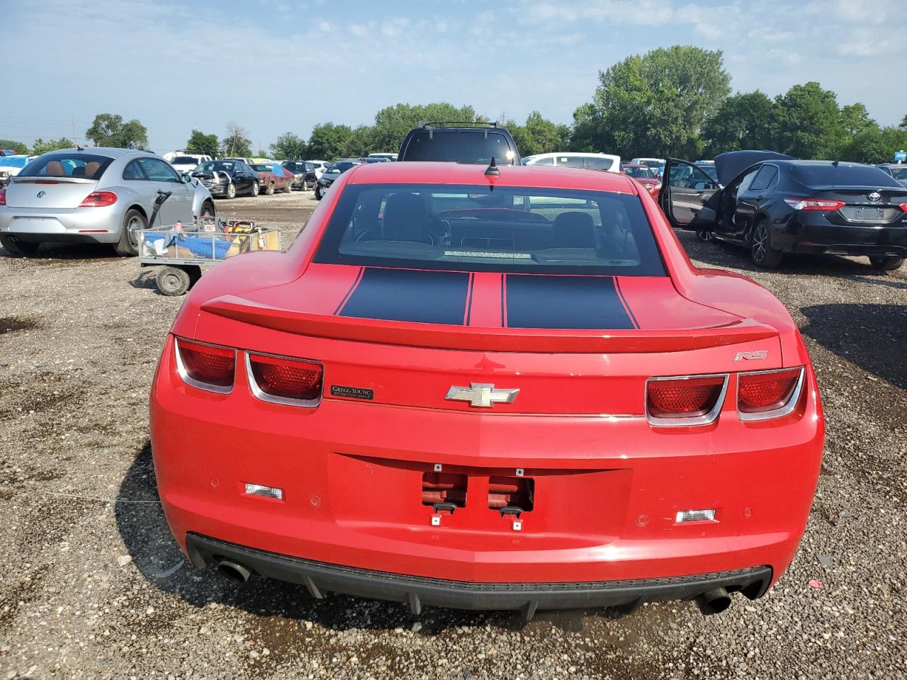 2010 Chevrolet Camaro Lt VIN: 2G1FC1EVXA9186531 Lot: 65041744