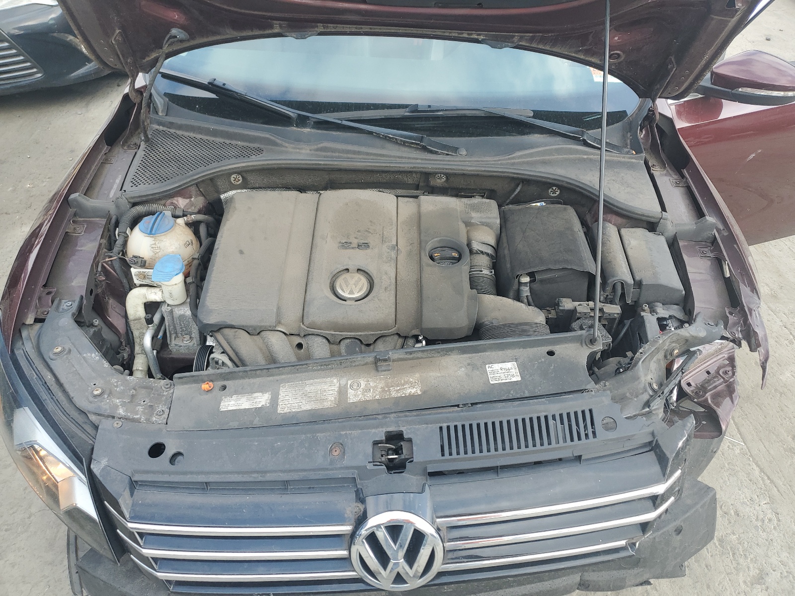 1VWBP7A30CC020383 2012 Volkswagen Passat Se