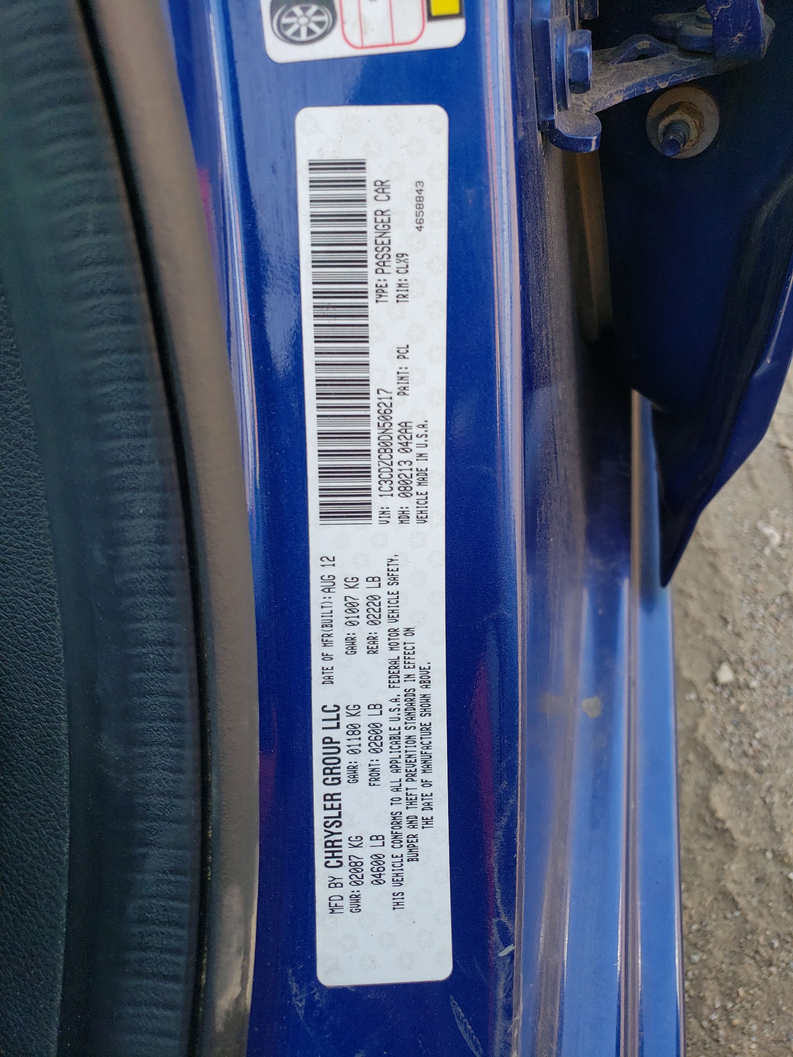 1C3CDZCB0DN506217 2013 Dodge Avenger Sxt