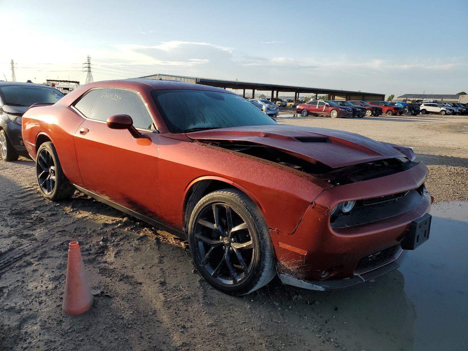 2021 Dodge Challenger Sxt vin: 2C3CDZAG5MH503305