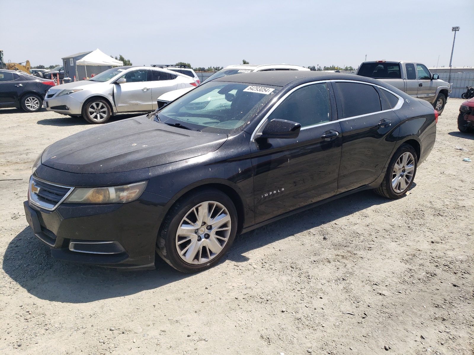 2014 Chevrolet Impala Ls vin: 1G11Y5SL6EU122615