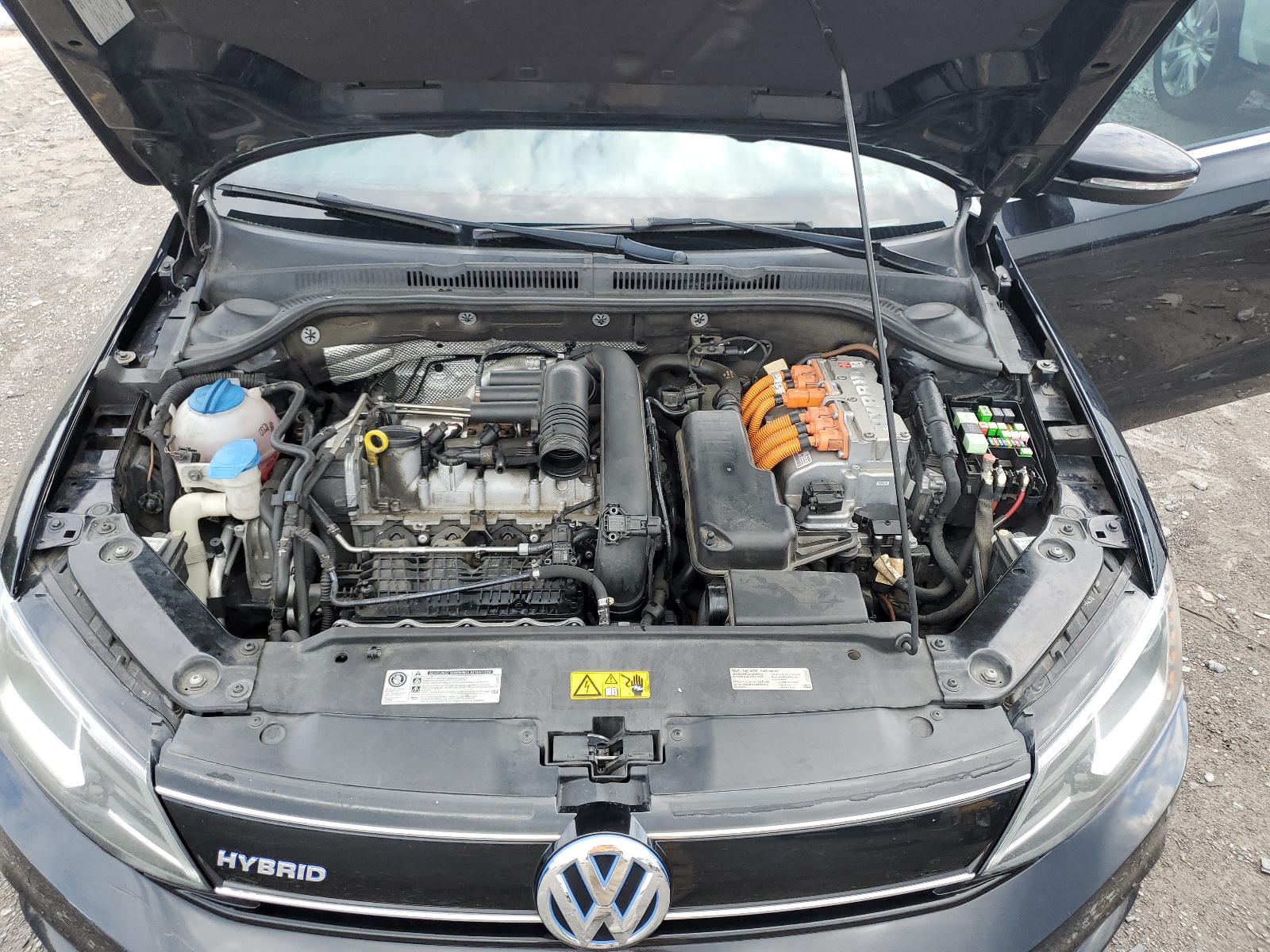 2015 Volkswagen Jetta Hybrid vin: 3VW637AJ9FM422031