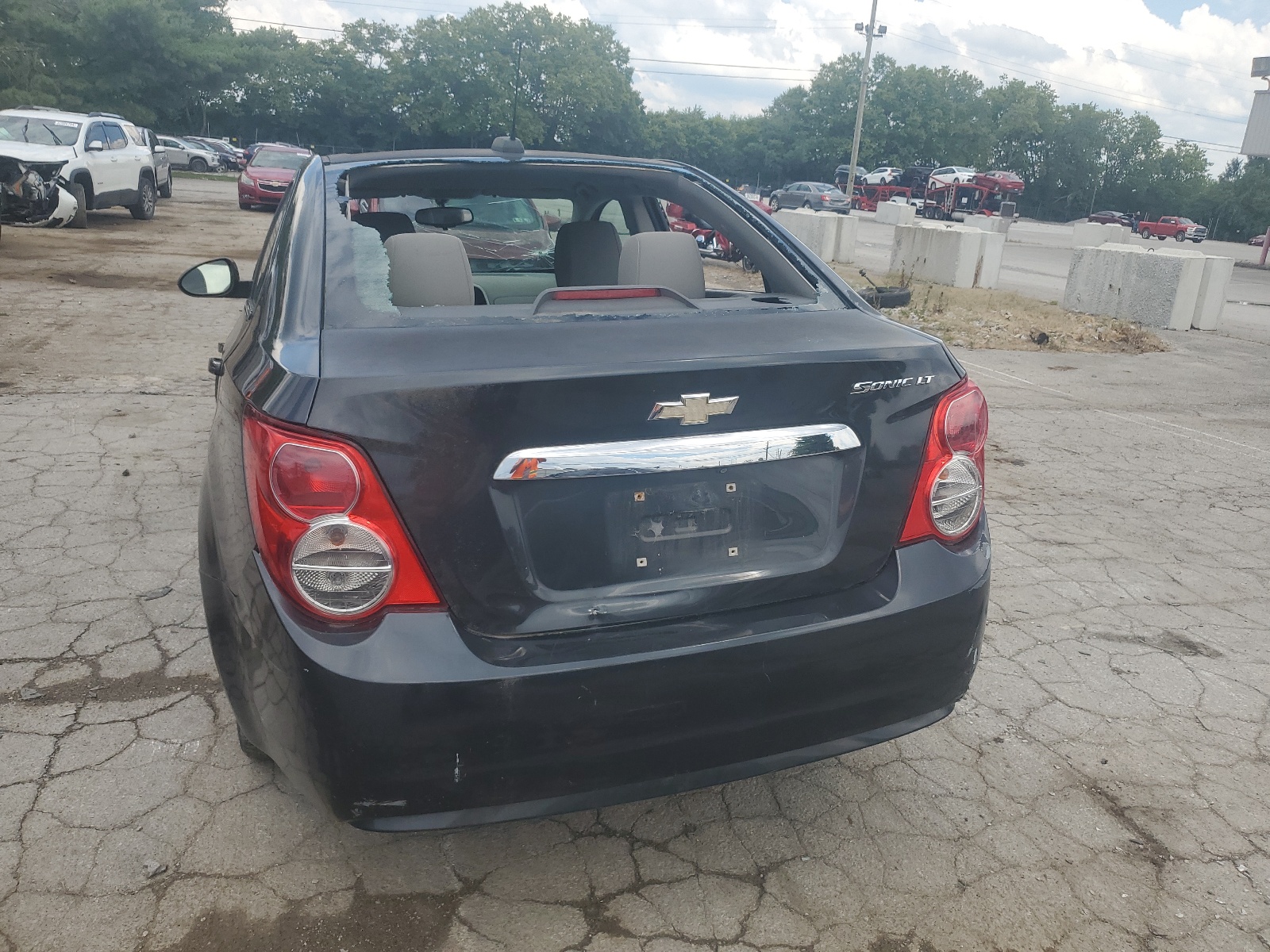 2015 Chevrolet Sonic Lt vin: 1G1JC5SH8F4167180