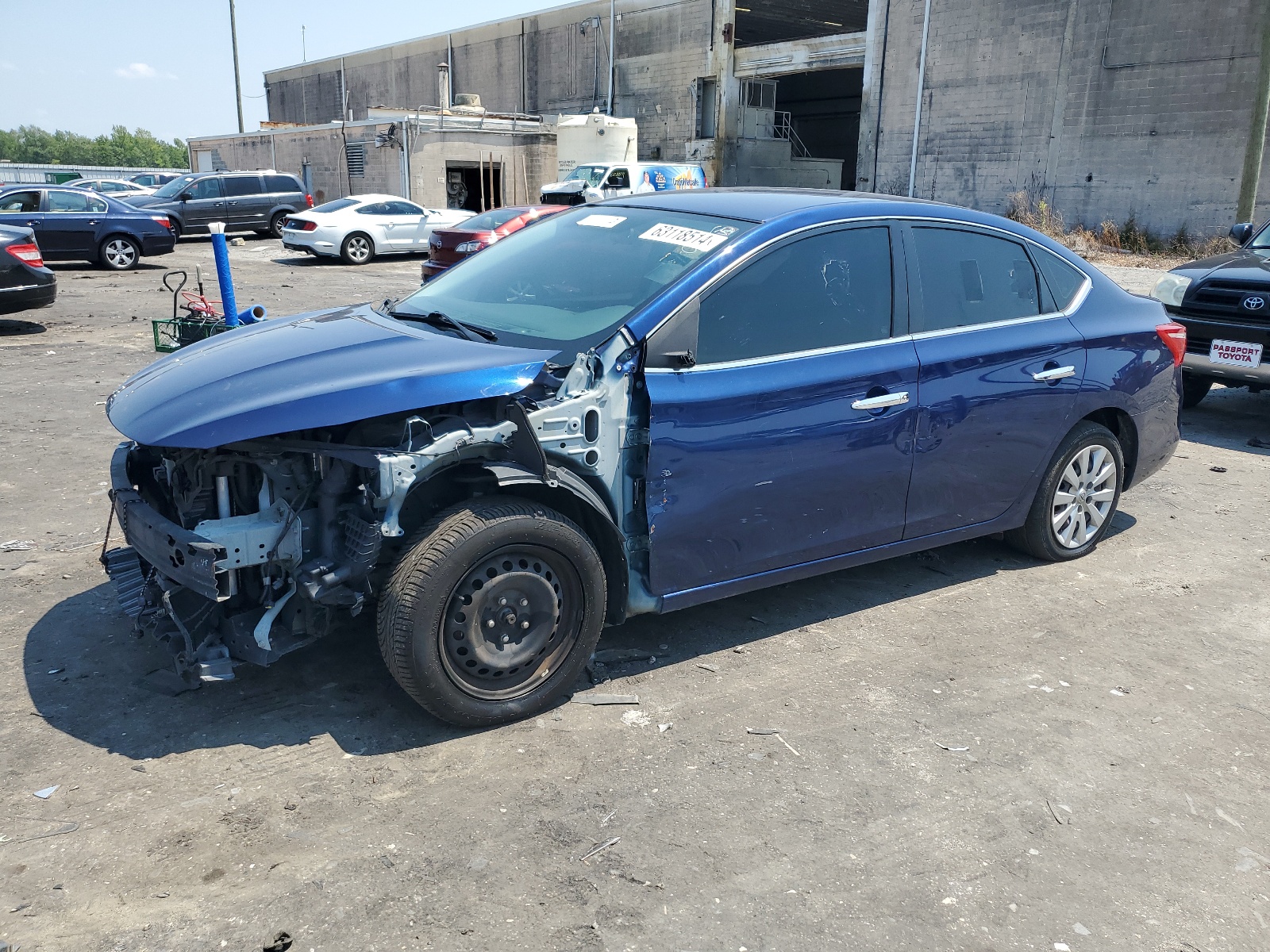 2019 Nissan Sentra S vin: 3N1AB7AP2KY350499