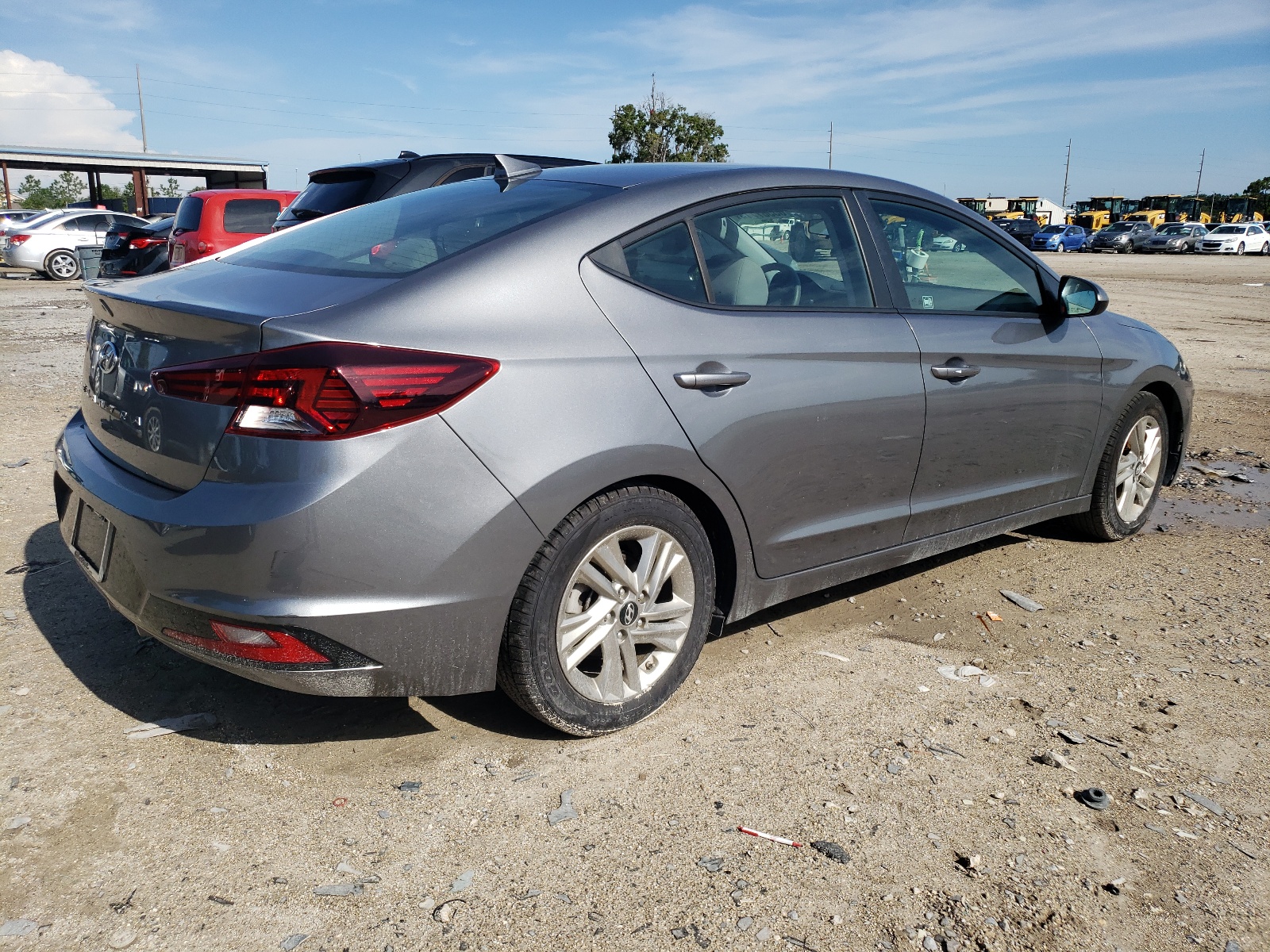 2019 Hyundai Elantra Sel vin: 5NPD84LF0KH445491