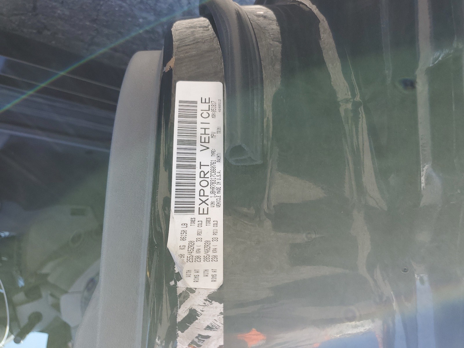 1J8HR78317C660761 2007 Jeep Grand Cherokee Srt-8