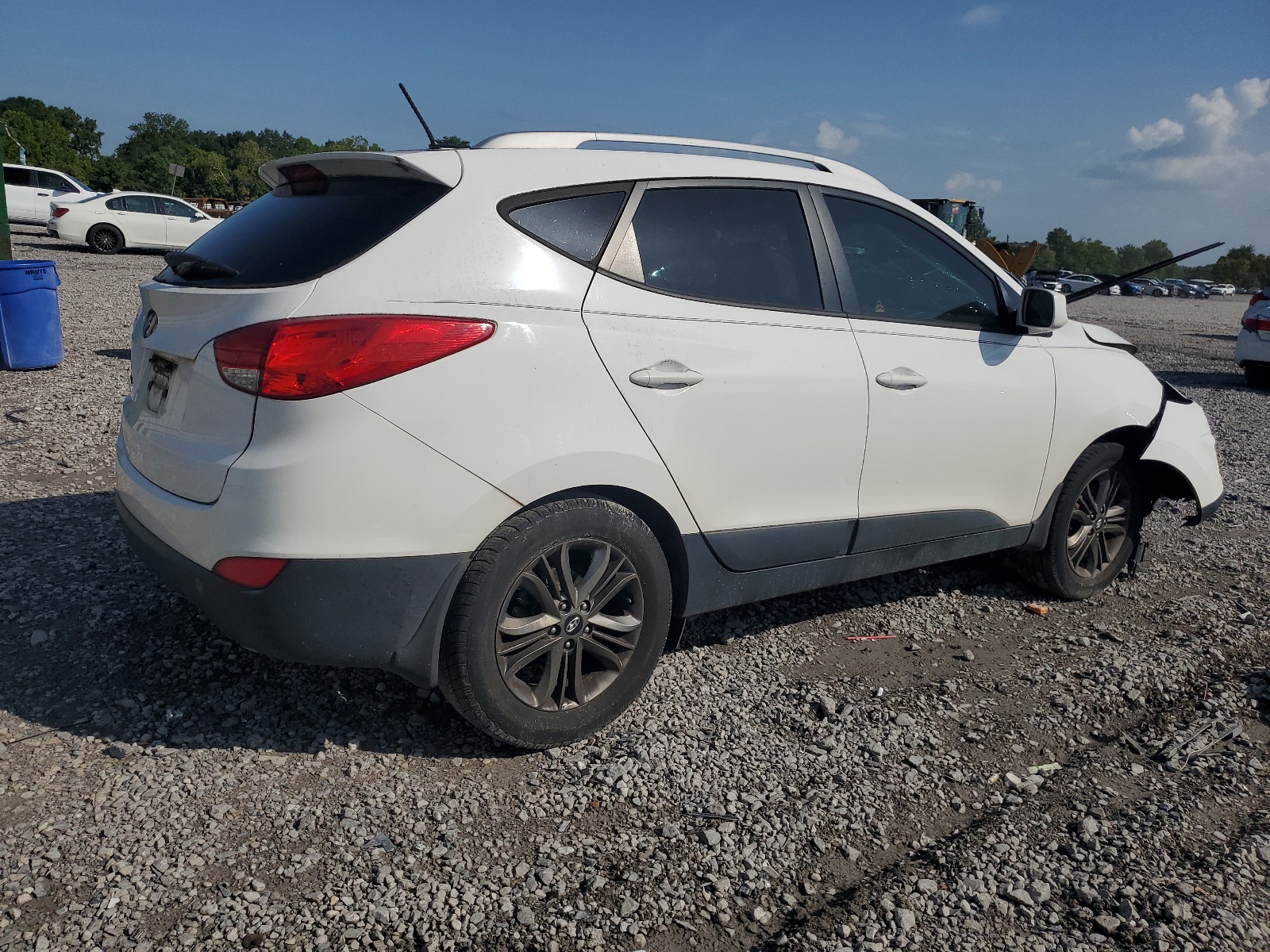 KM8JU3AG8EU862335 2014 Hyundai Tucson Gls